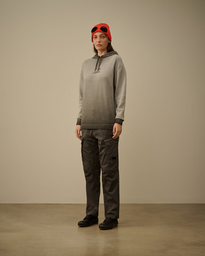 Stretch Sateen Loose Cargo Pants 7