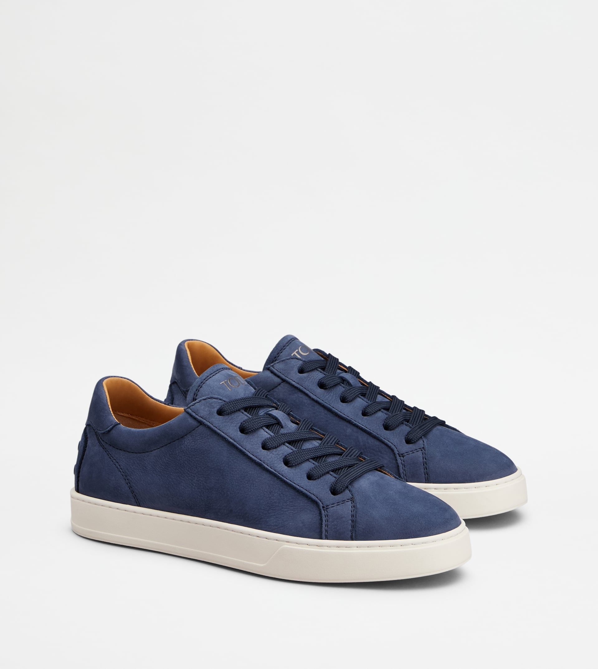 SNEAKERS IN NUBUCK - BLUE - 2