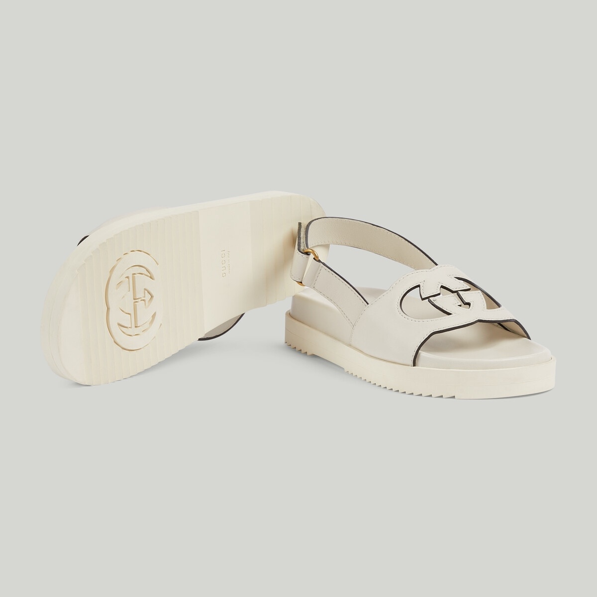 Women's Interlocking G sandal - 6