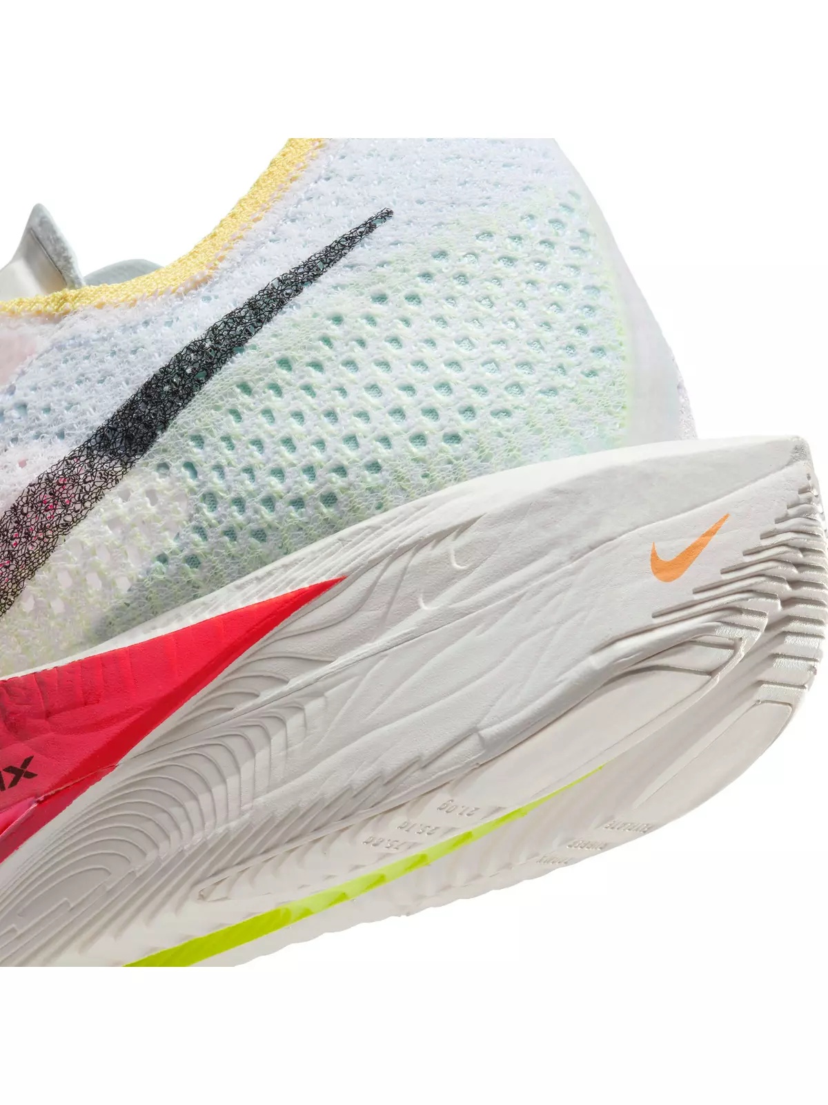 Vaporfly 3 "Multi-Color/Volt/Hyper Pink/Black" Men's Running Shoe - 8