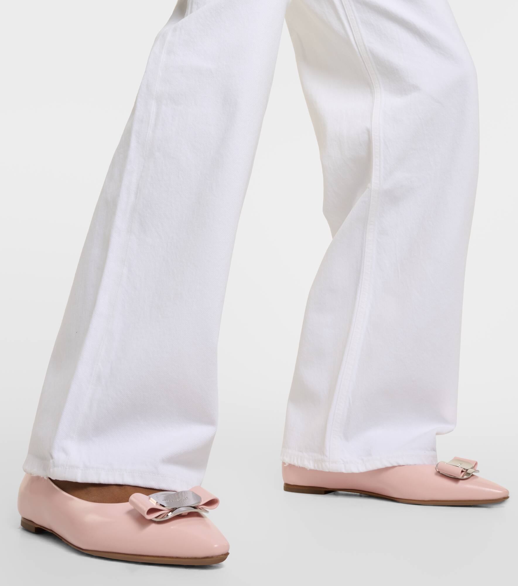 Low Slung Baggy wide-leg jeans - 5