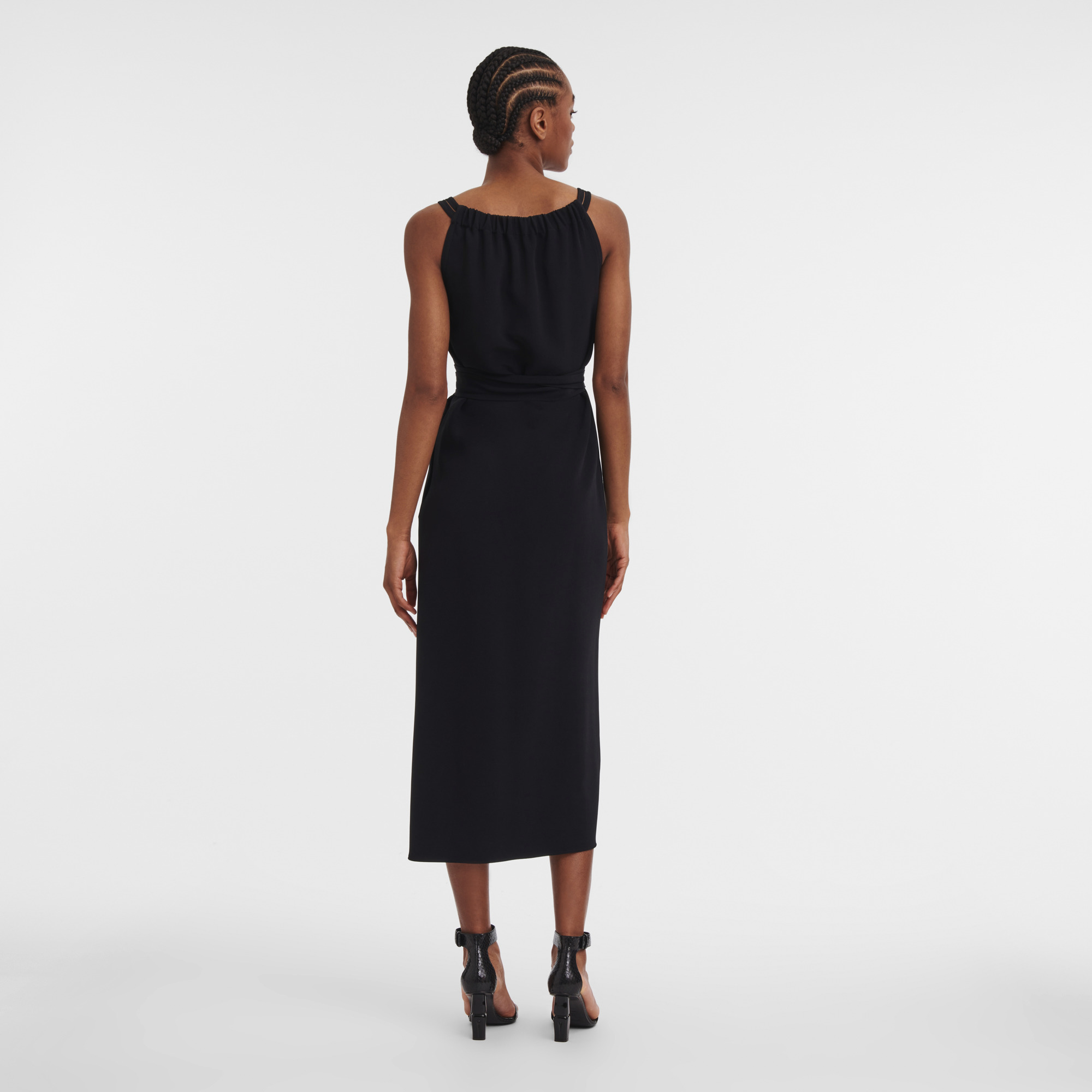 Dress Black - Crepe - 5