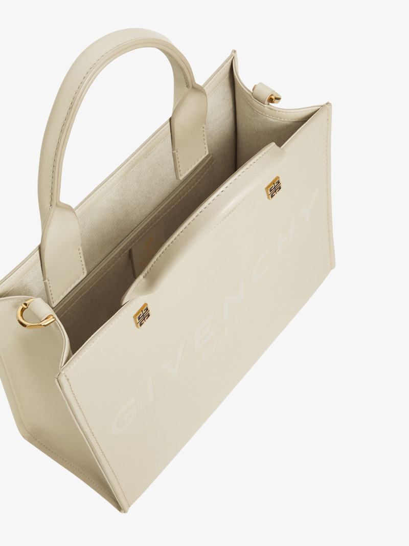 MINI G-TOTE SHOPPING BAG IN LEATHER 5