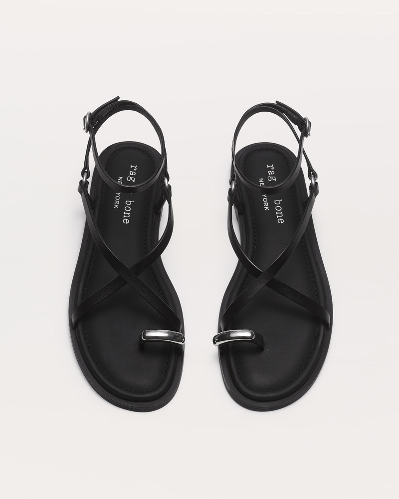 Geo Toe Ring Sandals
Leather 5