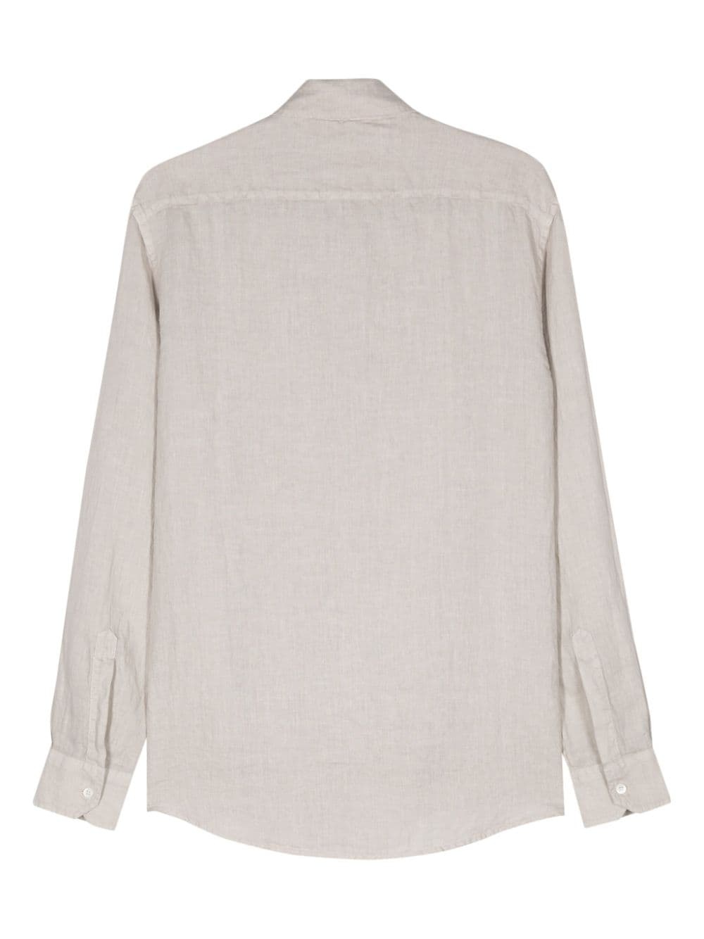 long-sleeves linen shirt - 2