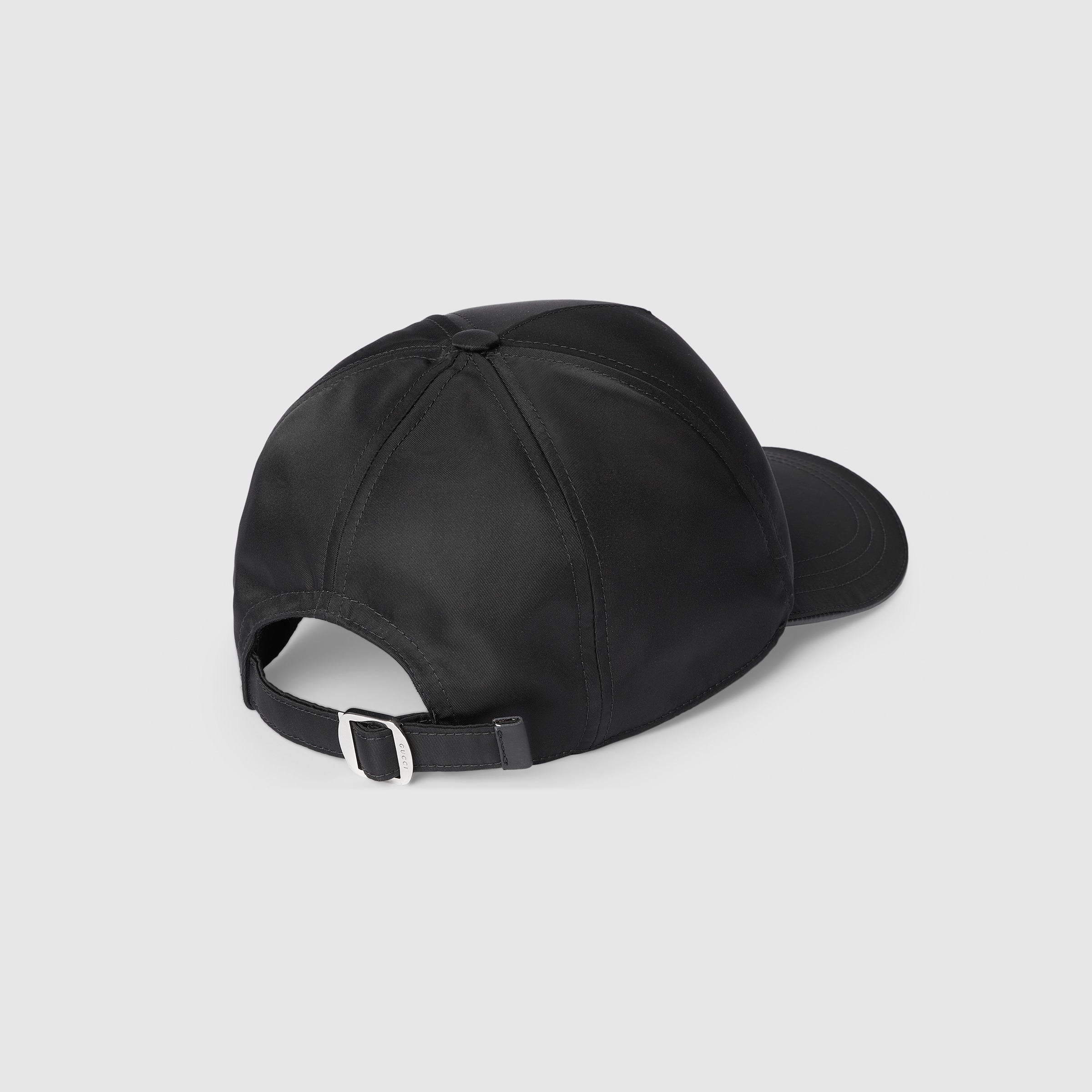 Nylon baseball hat with Gucci logo - 4