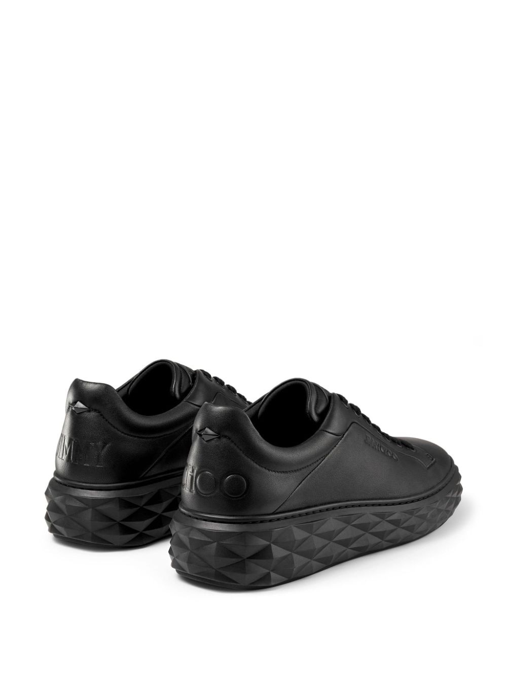 Diamond Maxi leather sneakers - 5
