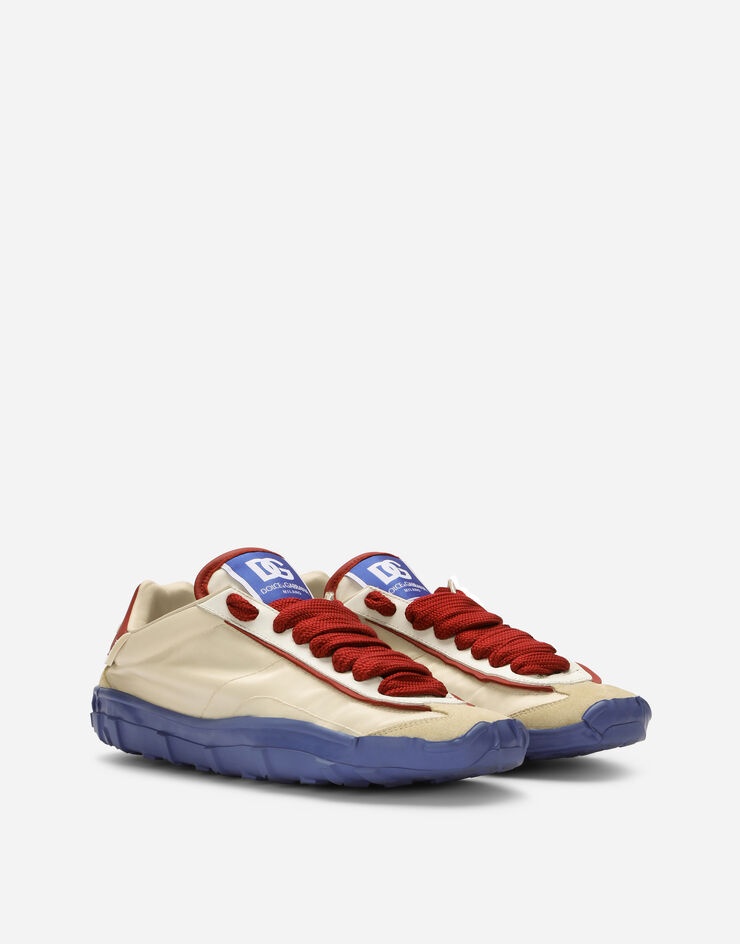 Mixed-material Old Runner sneakers - 2