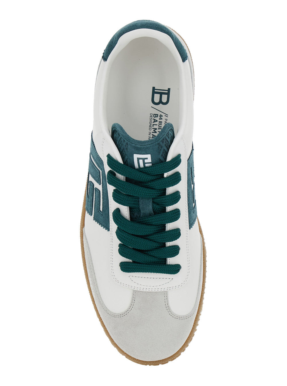 Balmain Men Balmain Swan-Suede Leather&Calfskin - 4