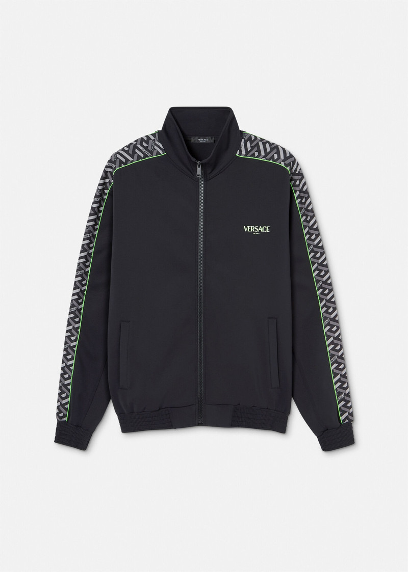 La Greca Nylon Gym Track Jacket 1