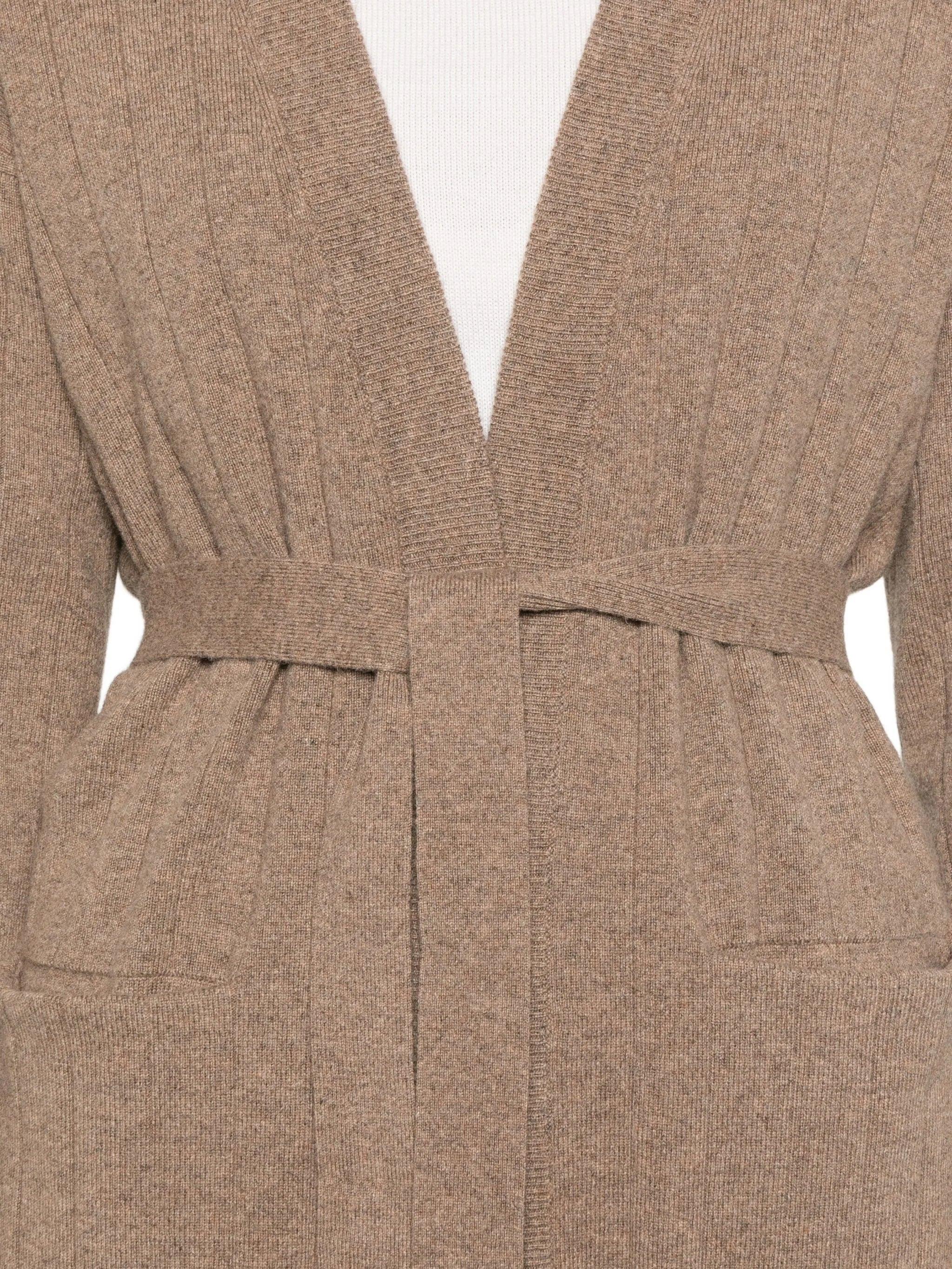 Max Mara Ribbed Belted Cardigan - 2