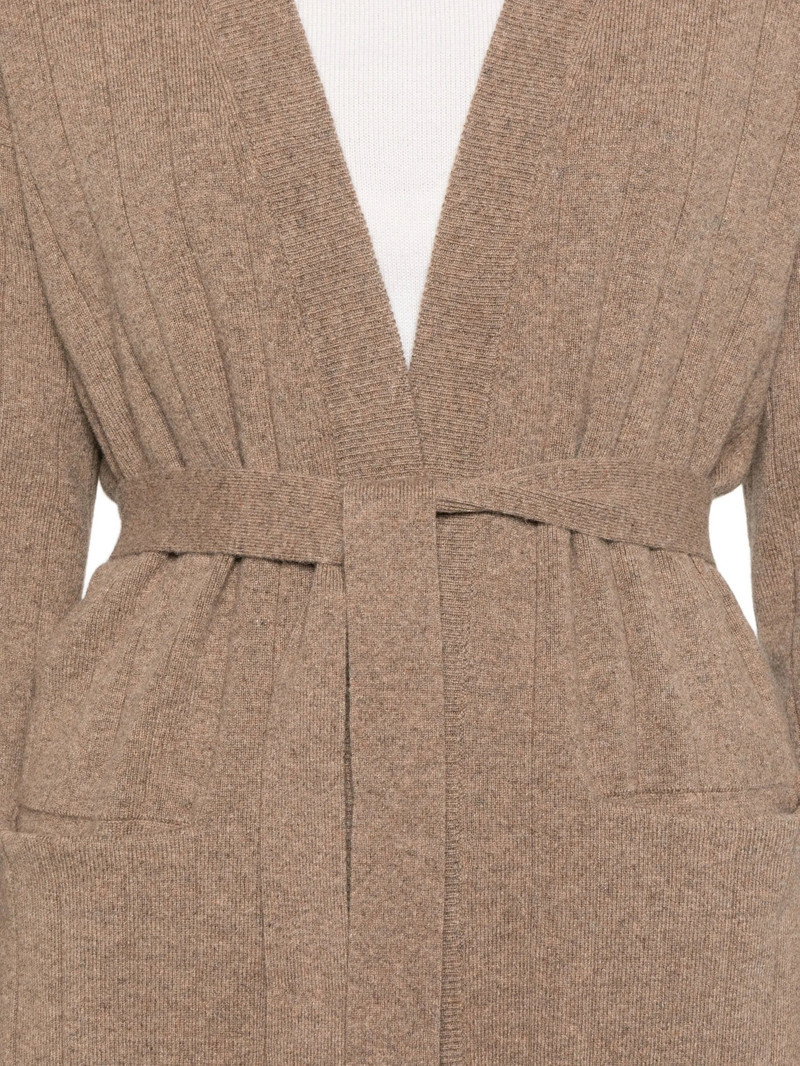 Max Mara Max Mara Ribbed Belted Cardigan outlook