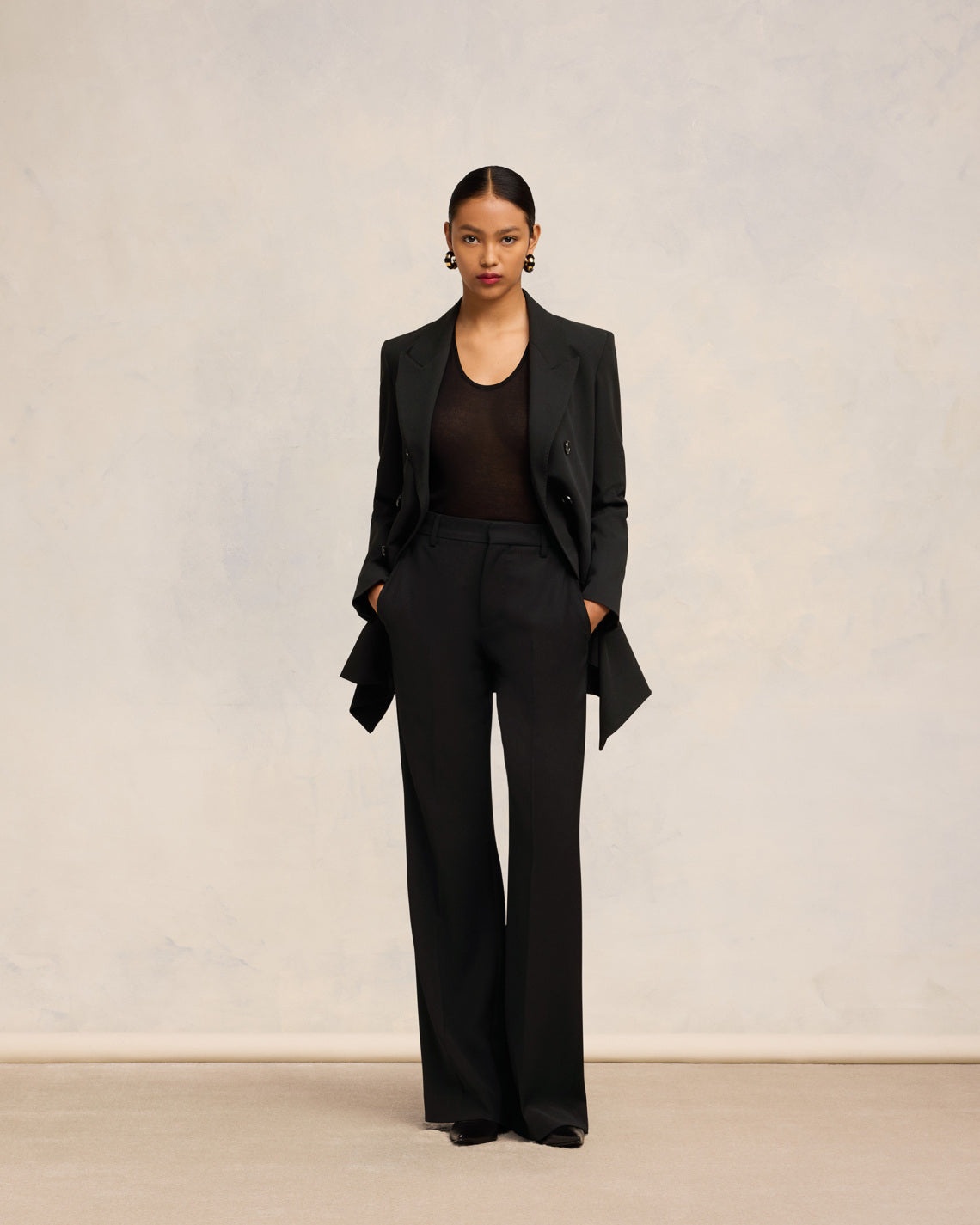 FLARE FIT TROUSERS - 2