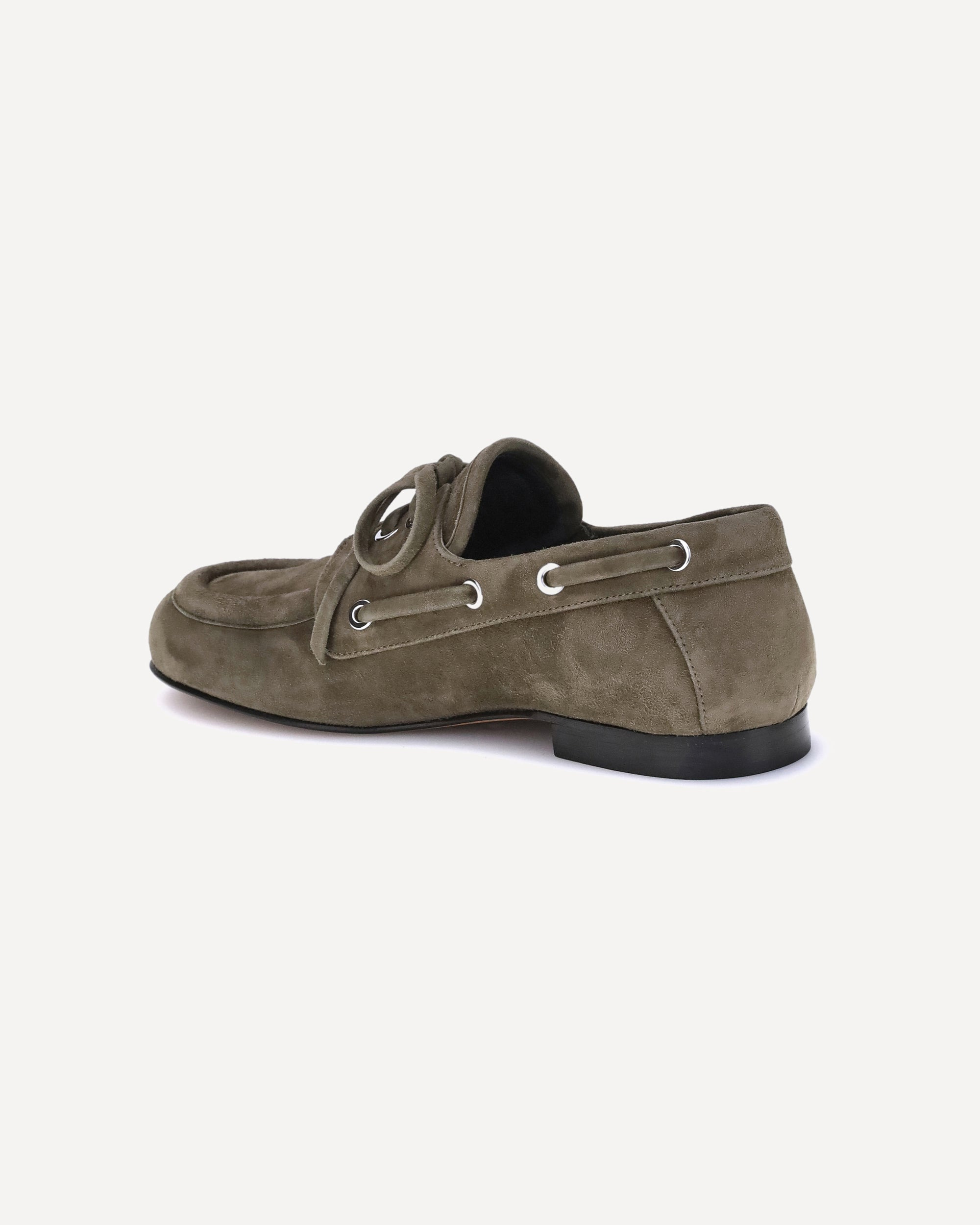 Suede Deck Loafers - 3