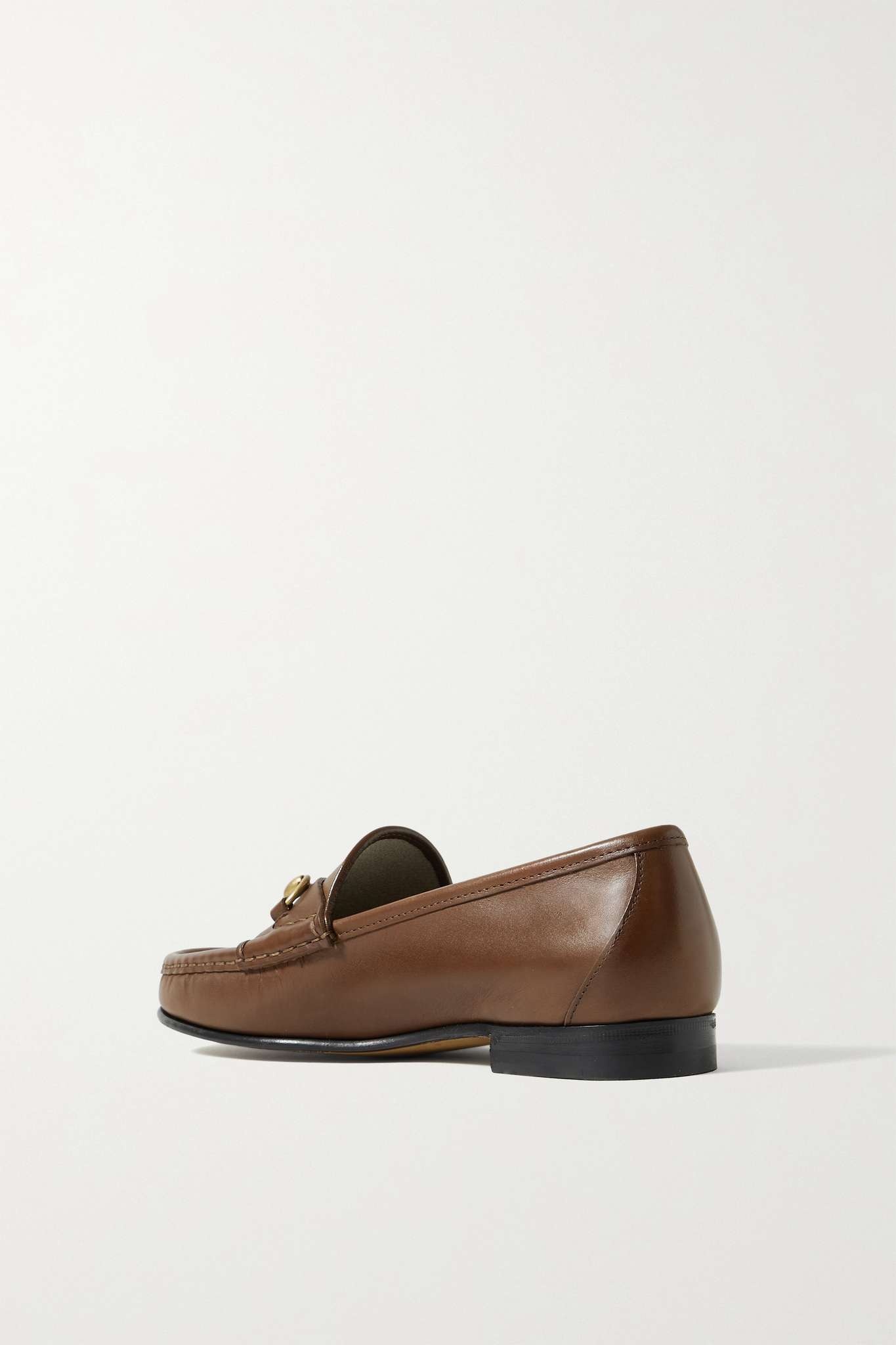 Frame horsebit-detailed leather loafers - 3