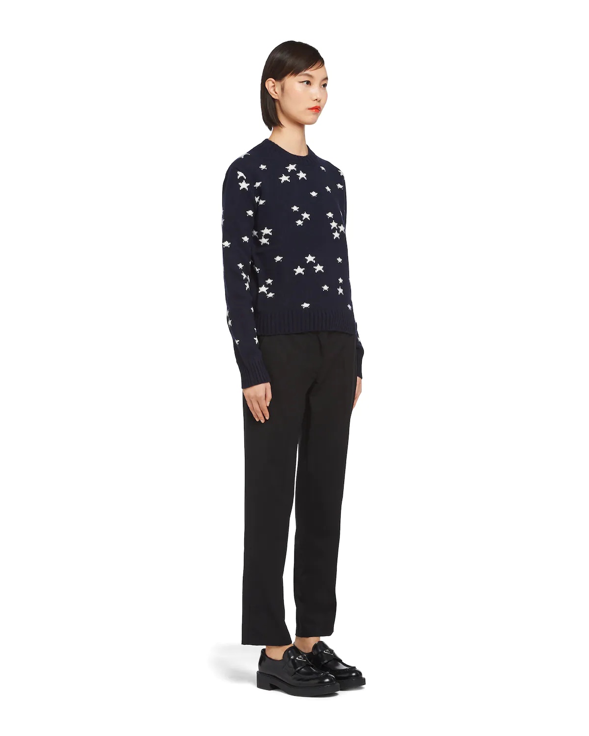 Wool and cashmere crew-neck sweater - 3