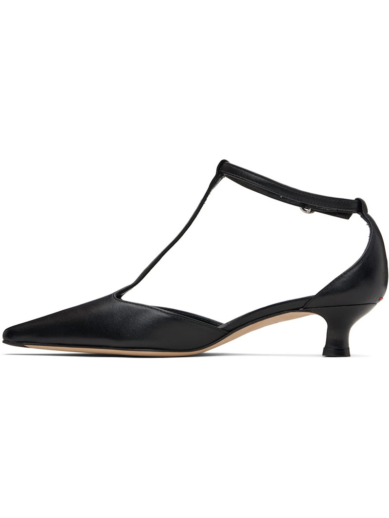 Black Liz T-Bar Heels 3