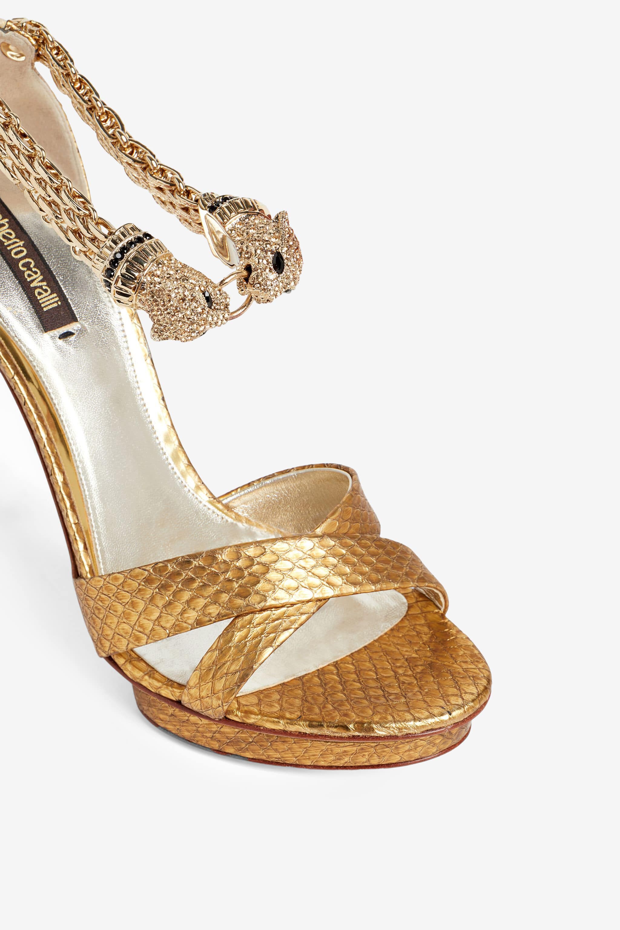 Jewel panther sandals - 5