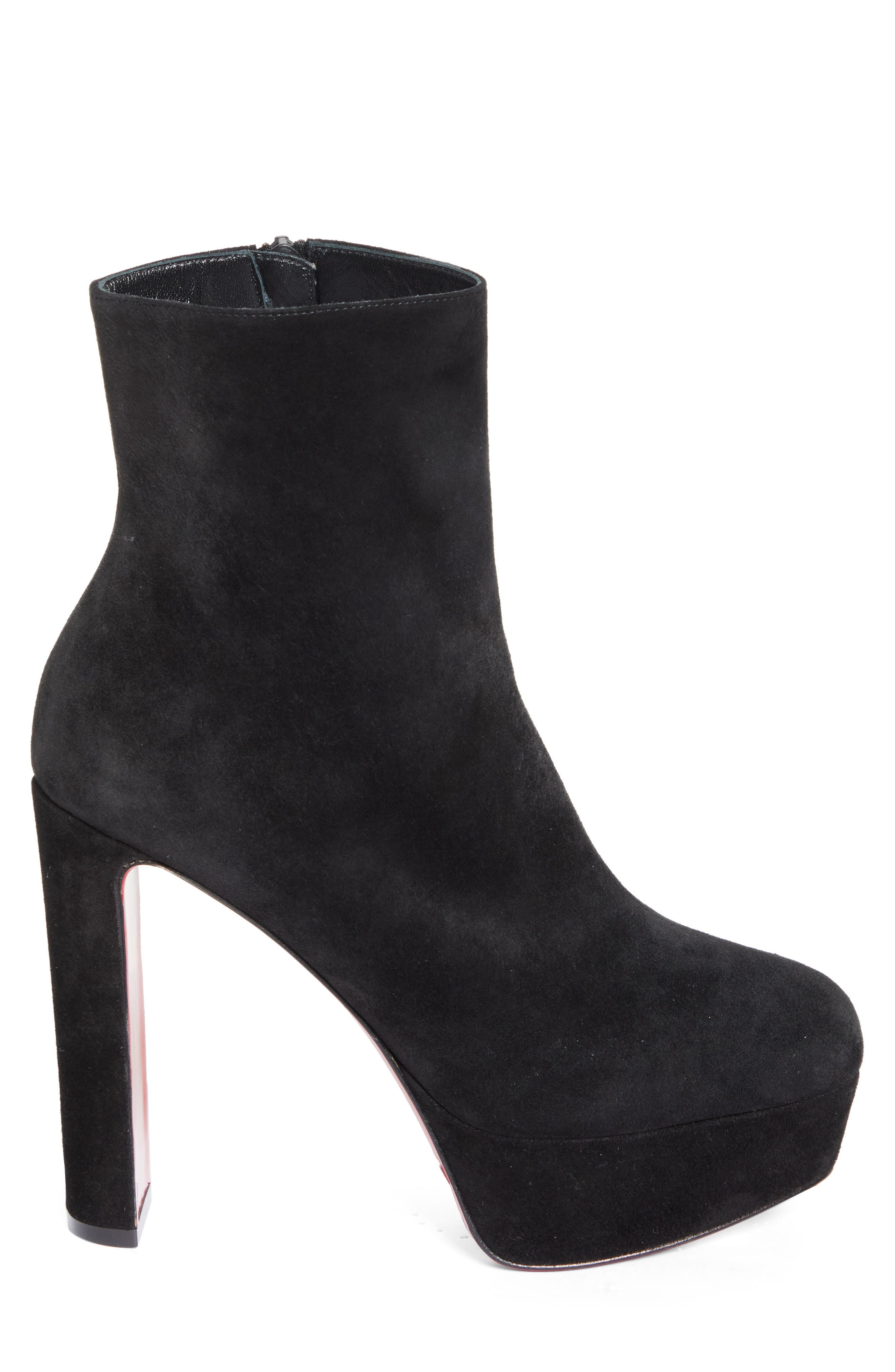 Christian Louboutin Loo Platform Bootie in Black at Nordstrom - 3