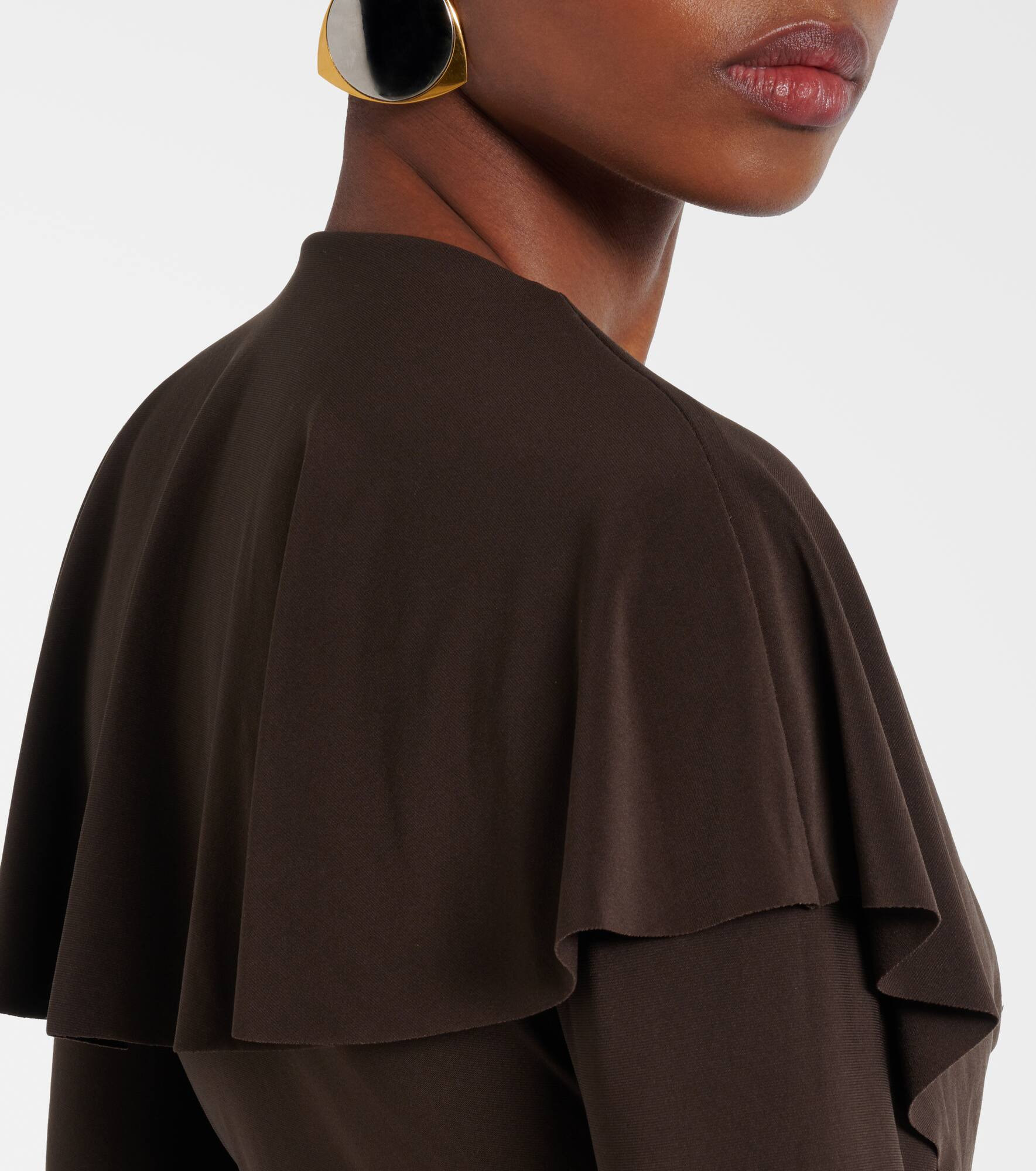 Ruffled jersey bodysuit - 6