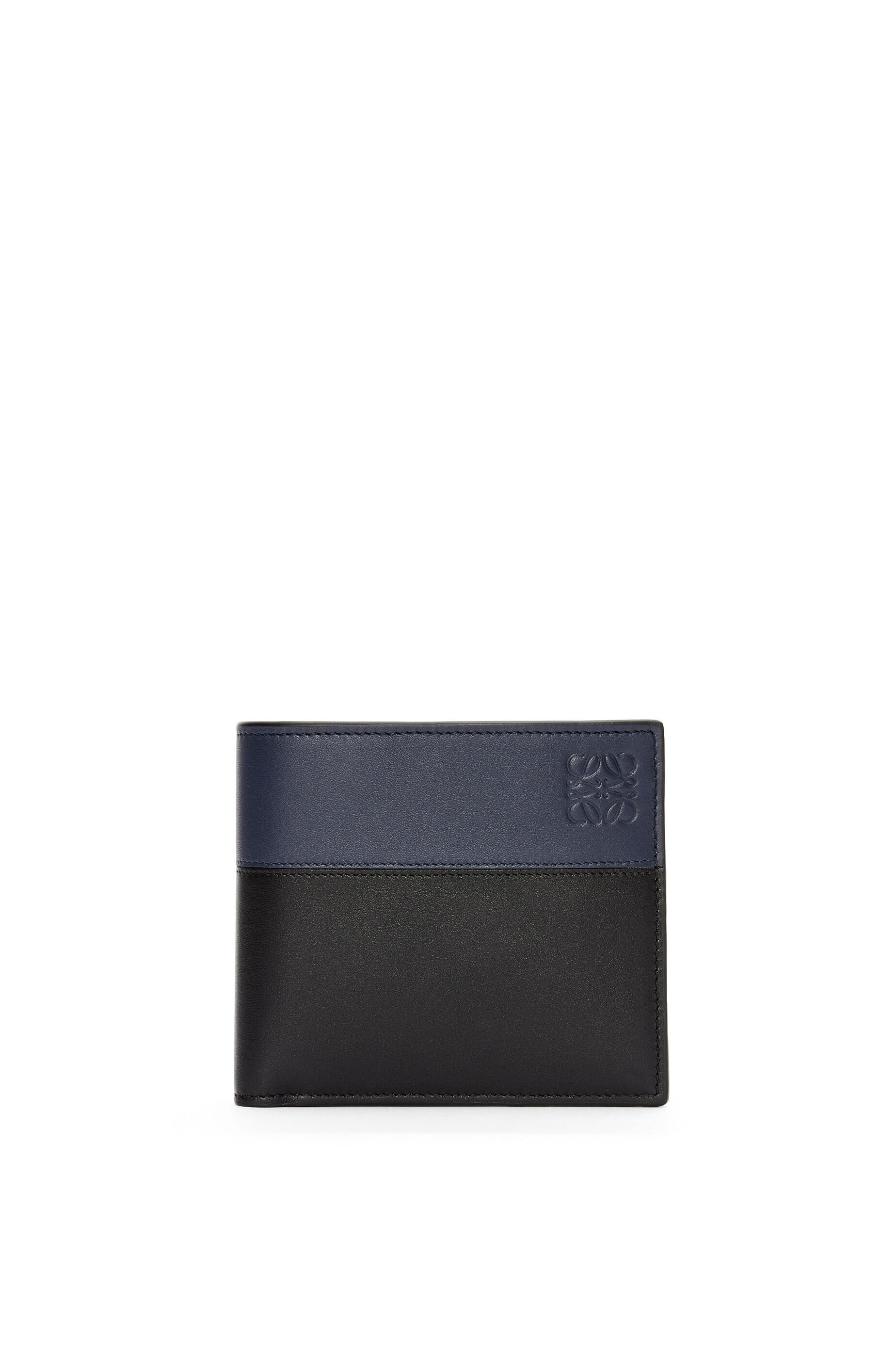 Bifold coin wallet in shiny calfskin - 1