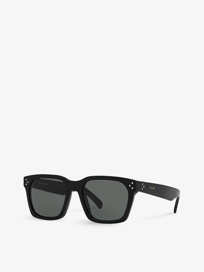 CELINE CL000384 CL40248I irregular-frame acetate sunglasses outlook