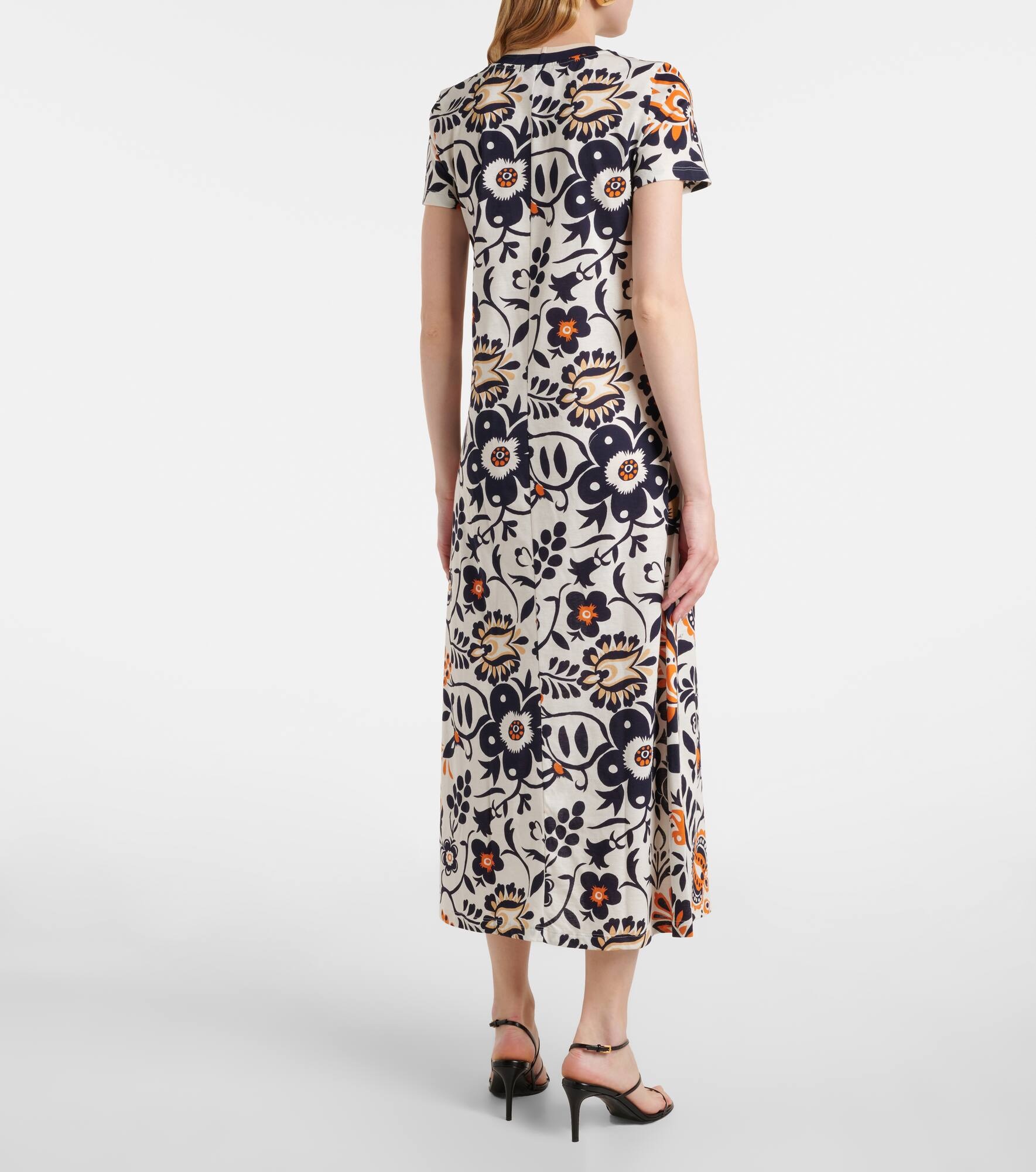 Sporty Swing cotton jersey midi dress - 3