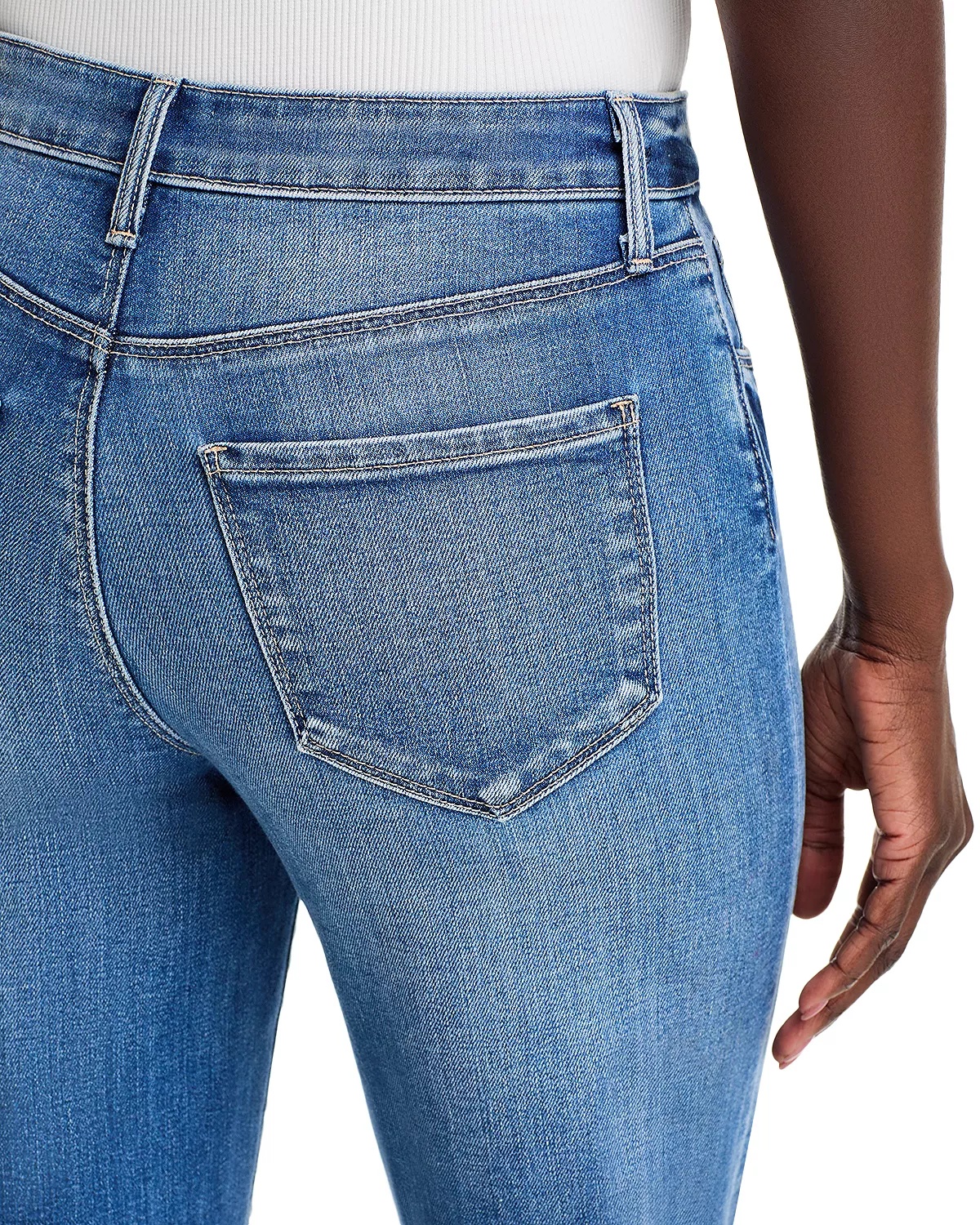 Clayton High Rise Wide Leg Jeans in Hampton - 6