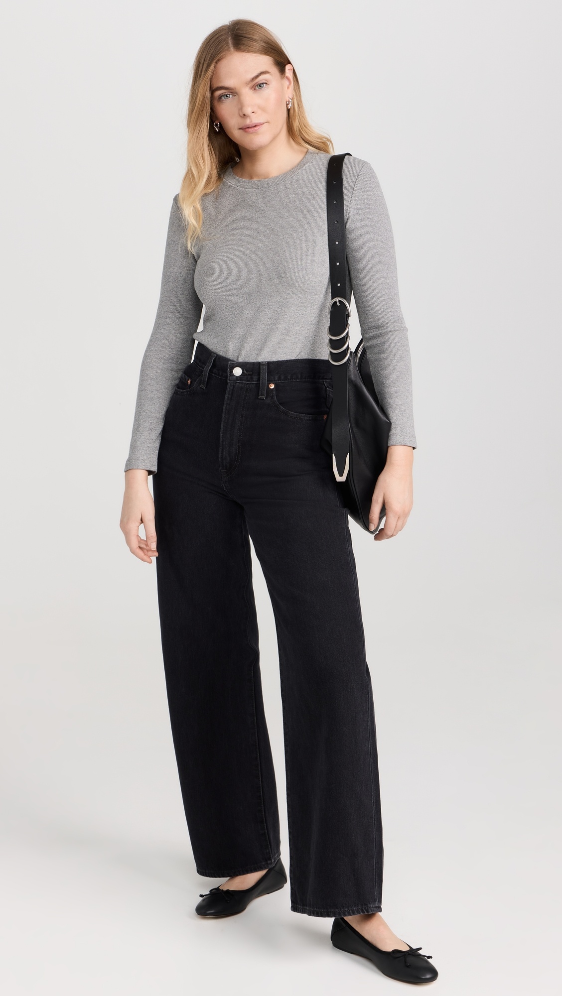 Ribcage Wide Leg Jeans - 11