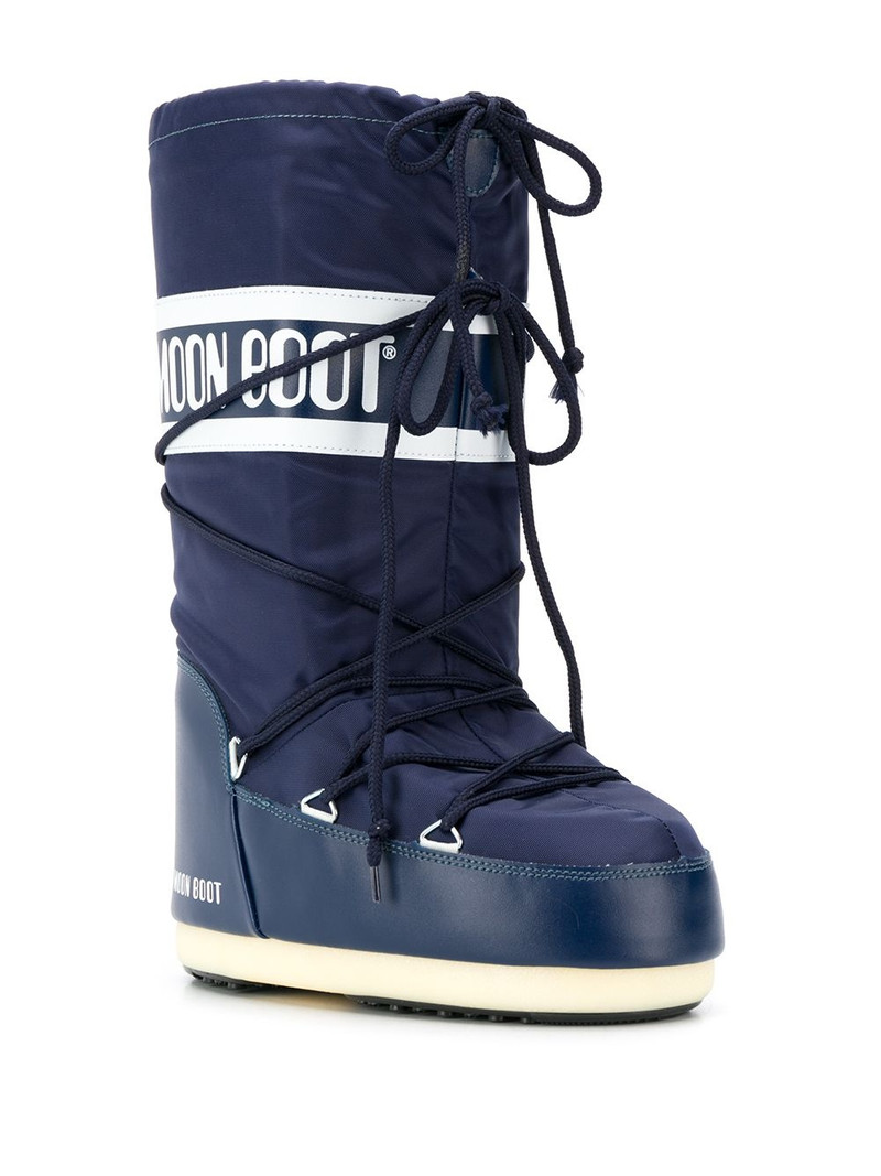 MOON BOOT logo drawstring boots outlook