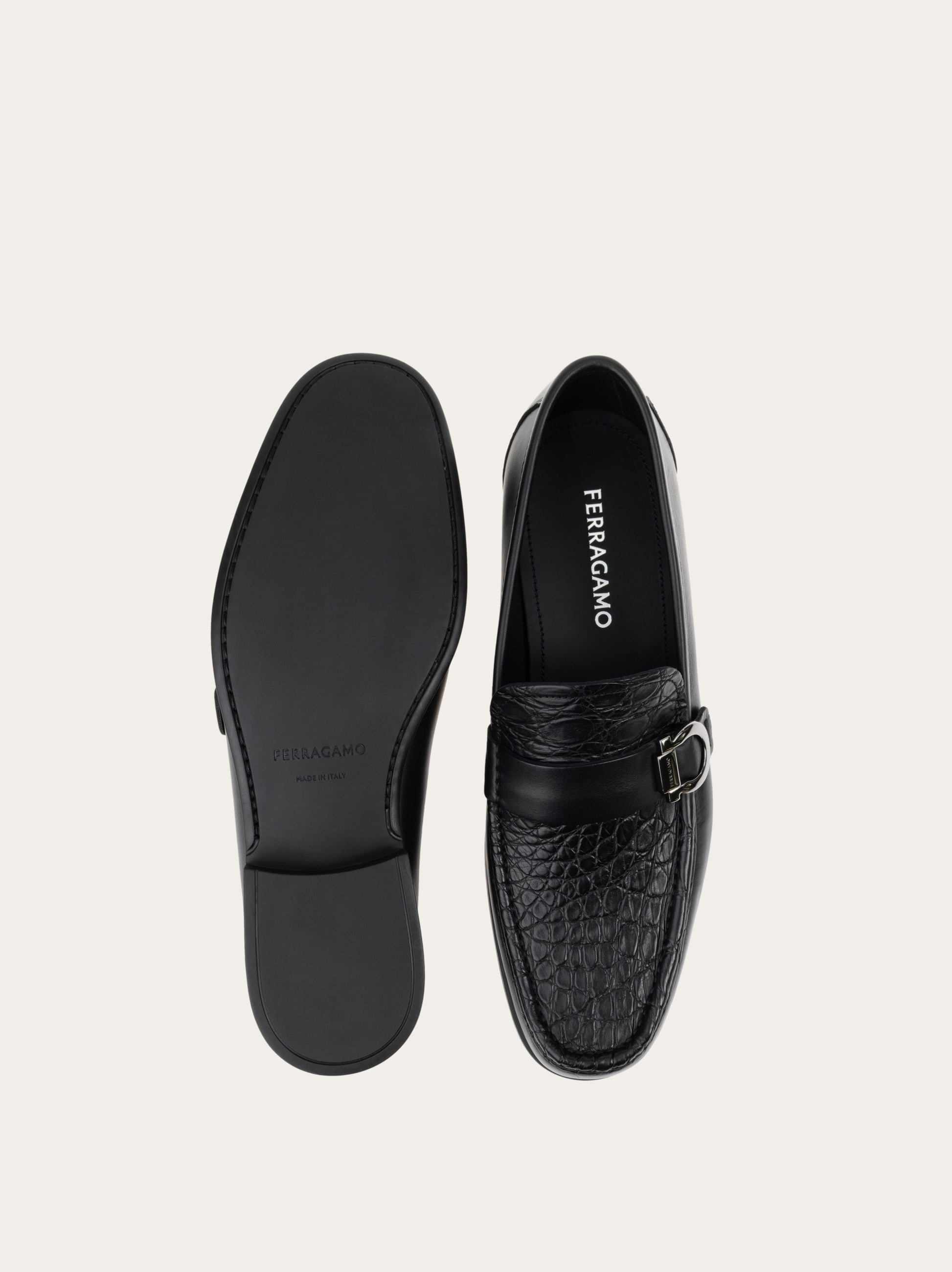 Loafer with Gancini ornament - 5