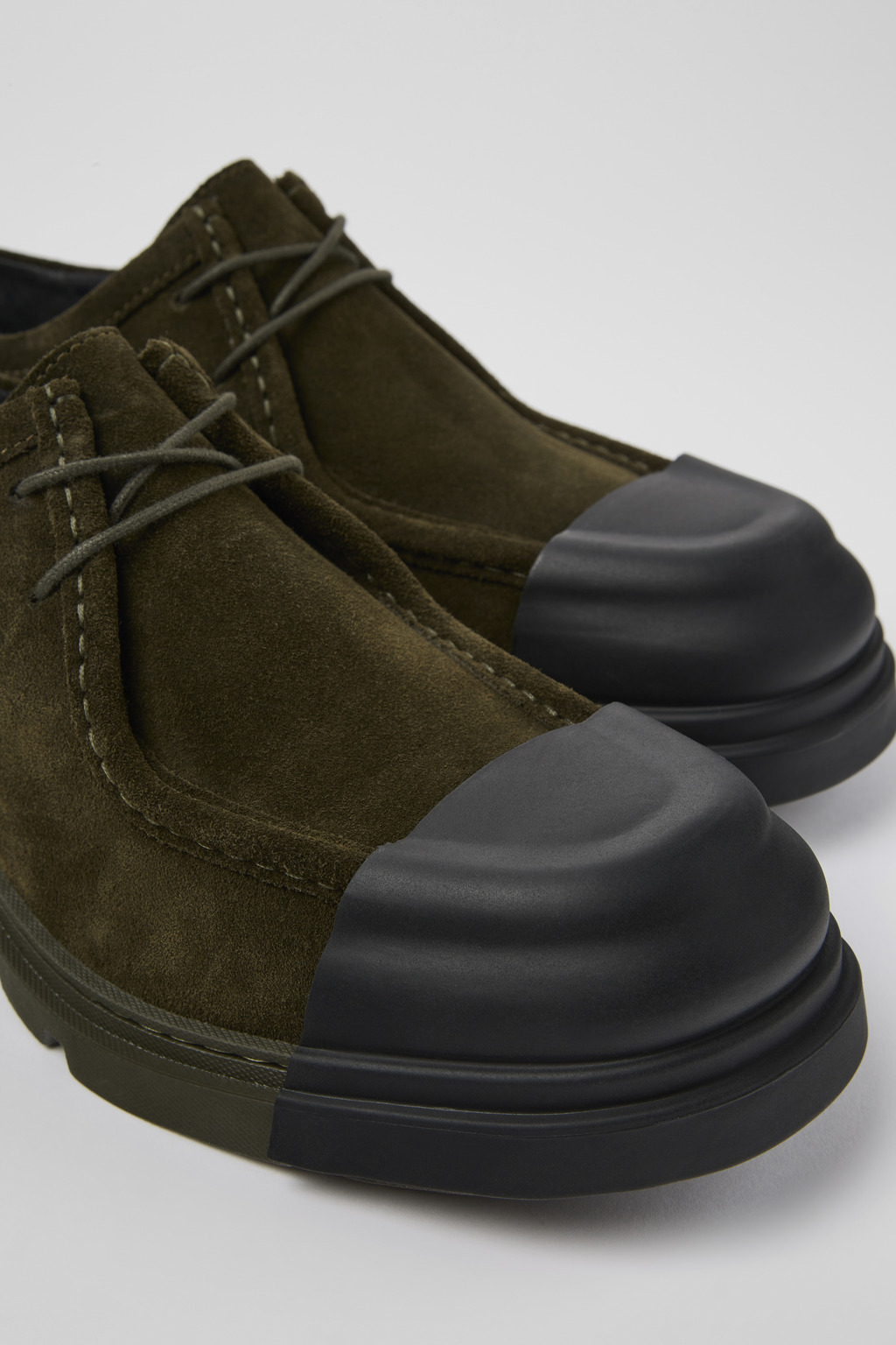 Green Nubuck Wallabee for Men - 2