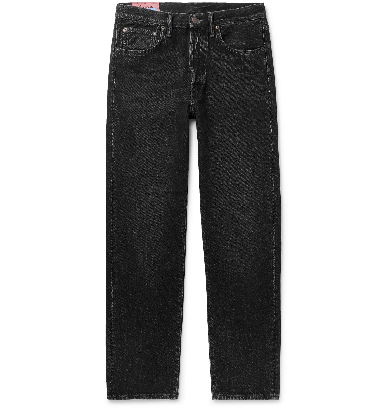 Washed-Denim Jeans - 1