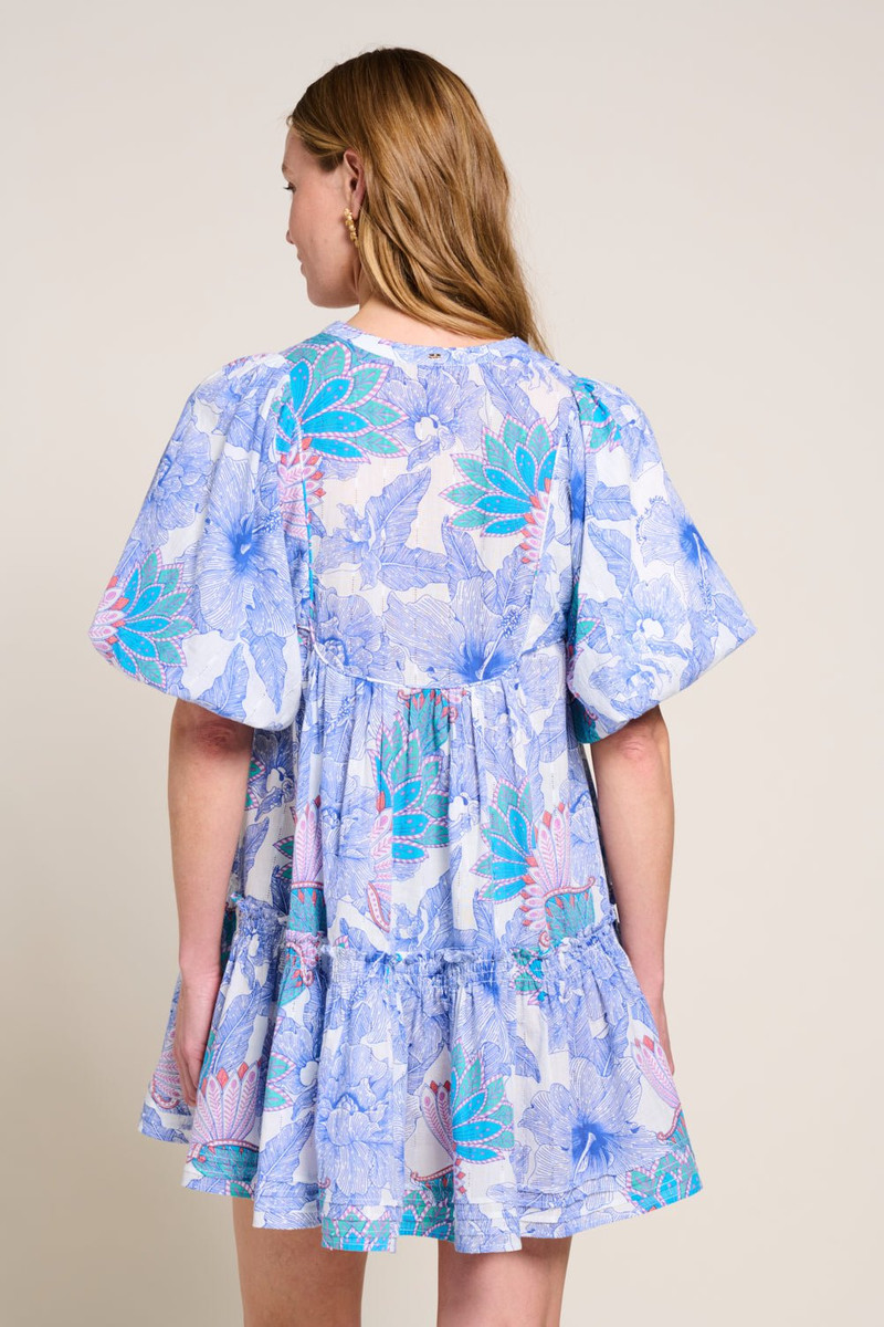 Mini Dress Cruz - Blue Padang 6