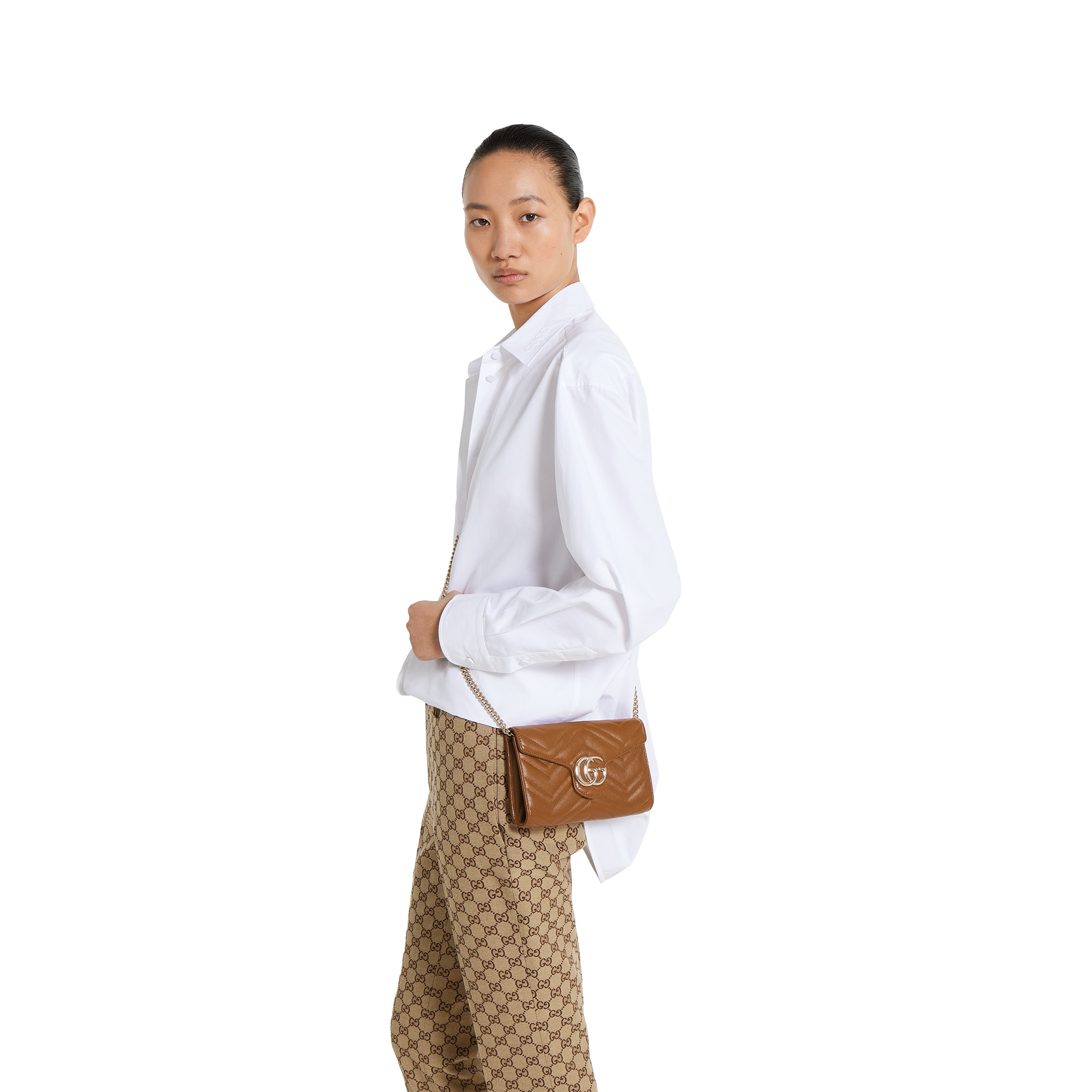 GG Marmont wallet on chain - 4