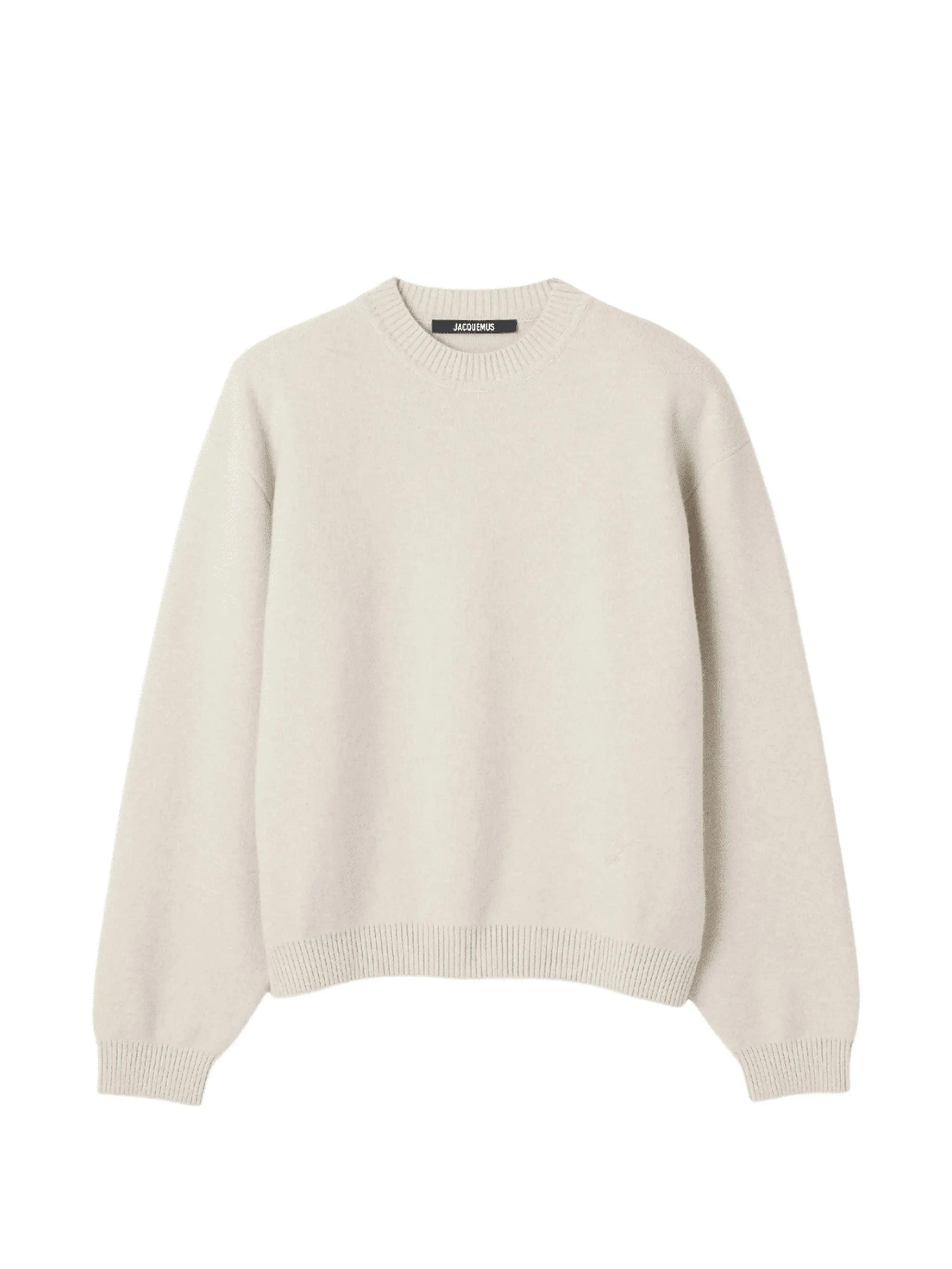 Jacquemus Crew-neck Ribbed-trim Sweater - 1