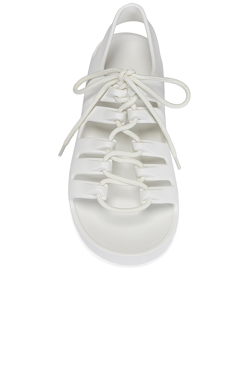 Jelly Lace Up Sandals - 4