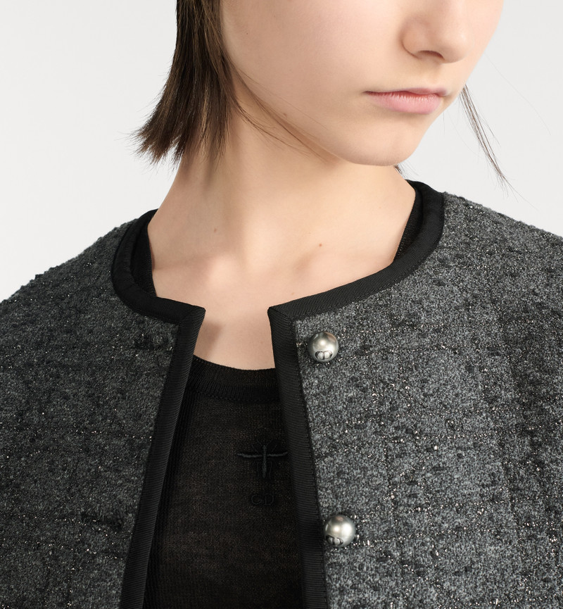 Dior Macrocannage Cropped Jacket outlook