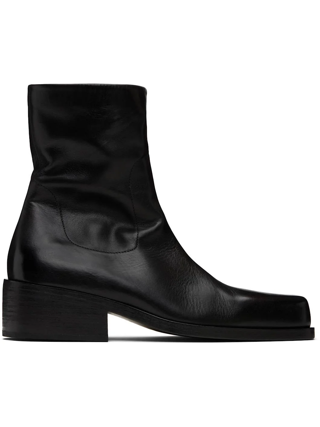 Black Cassello Ankle Boots - 1