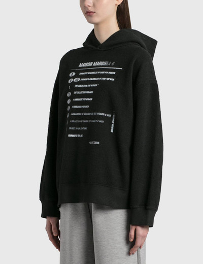 MM6 Maison Margiela Oversized Printed Hoodie outlook