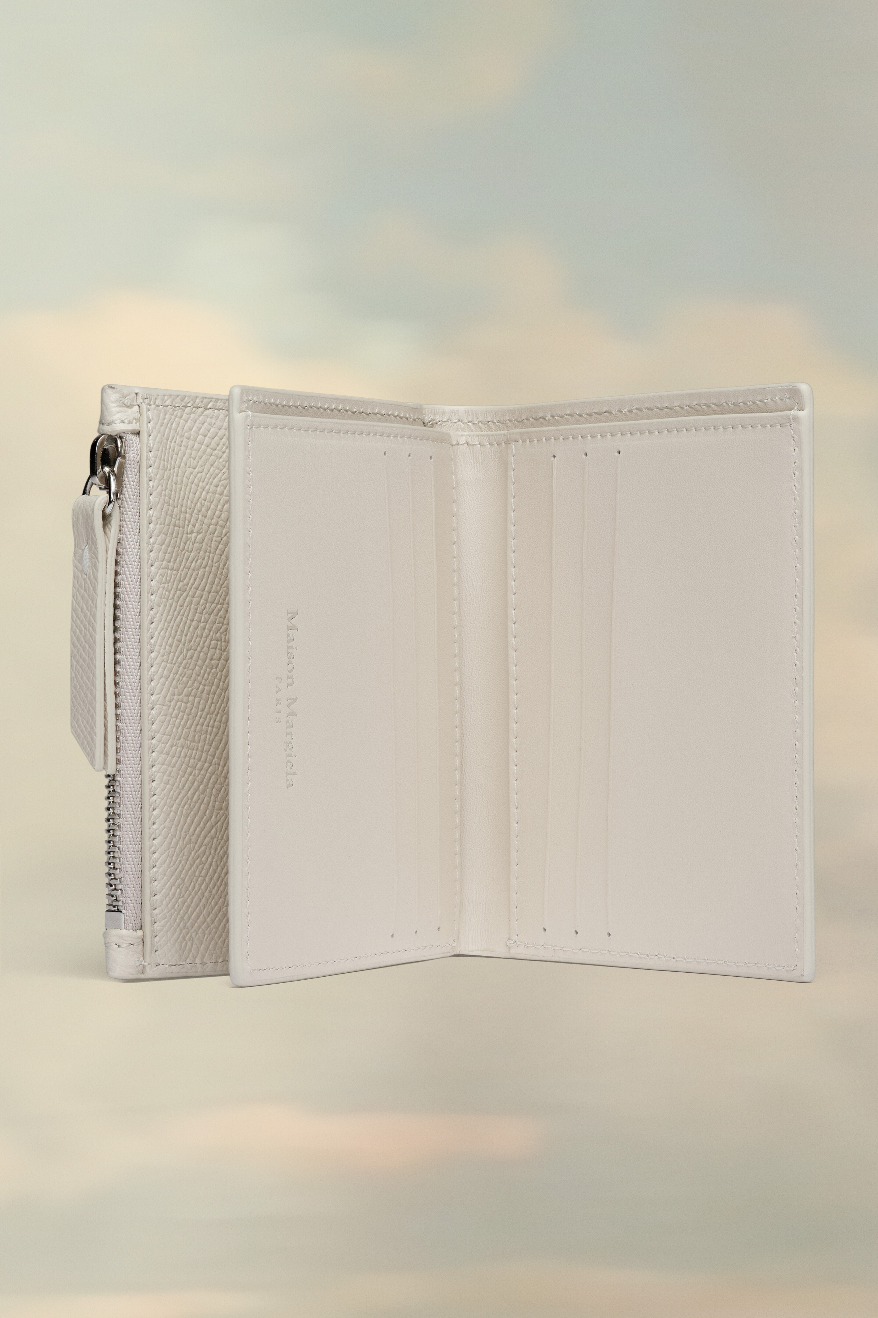 Zip leather wallet - 3