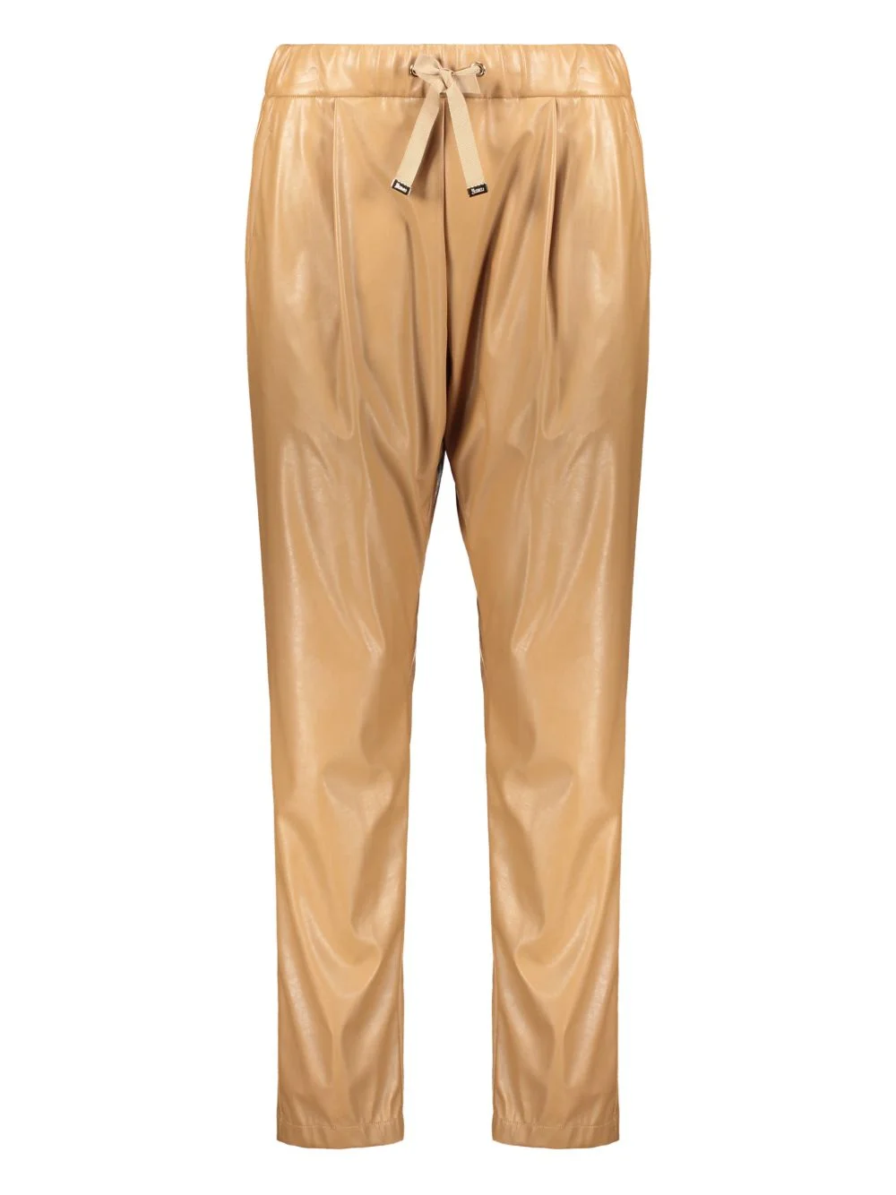 elasticated drawstring trousers - 1