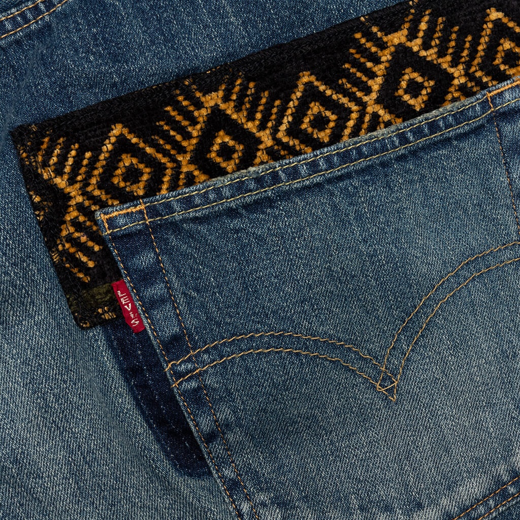 JUNYA WATANABE MAN X LEVIS PANTS - INDIGO/MULTI - 6
