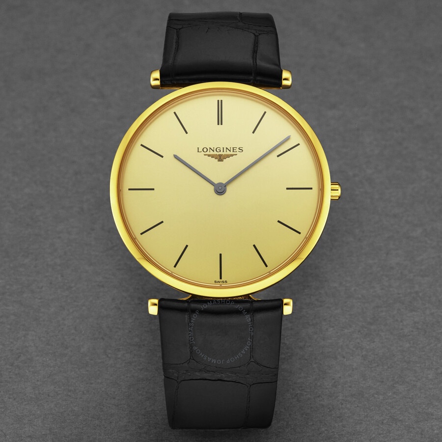 Longines La Grande Quartz Gold Dial Ladies Watch L4.755.2.32.2 - 4