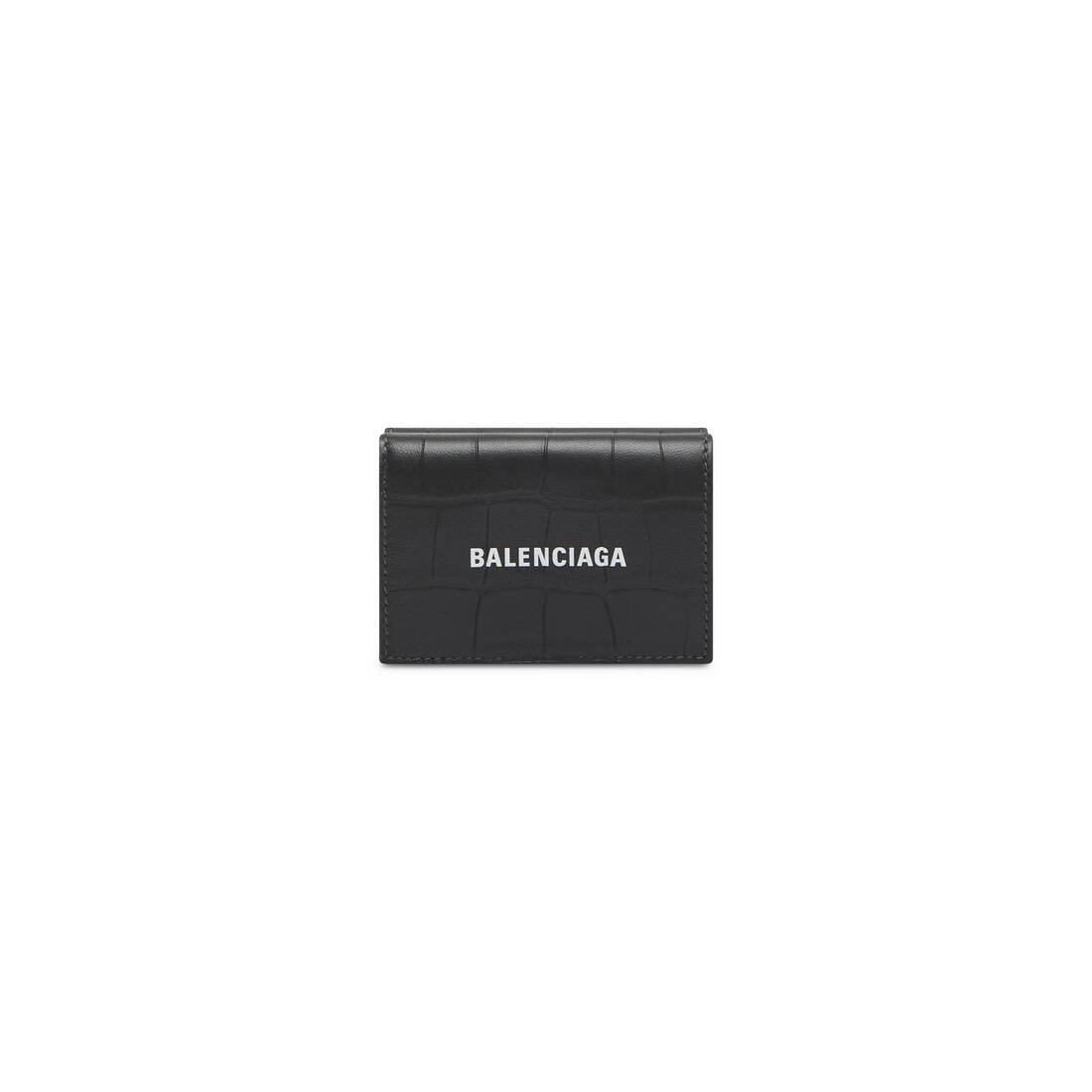 Men's Cash Mini Wallet in Dark Grey - 1