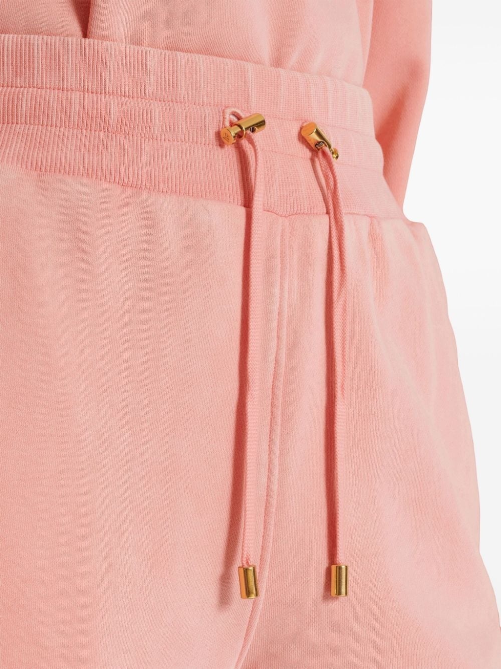 embroidered-logo cotton shorts - 7