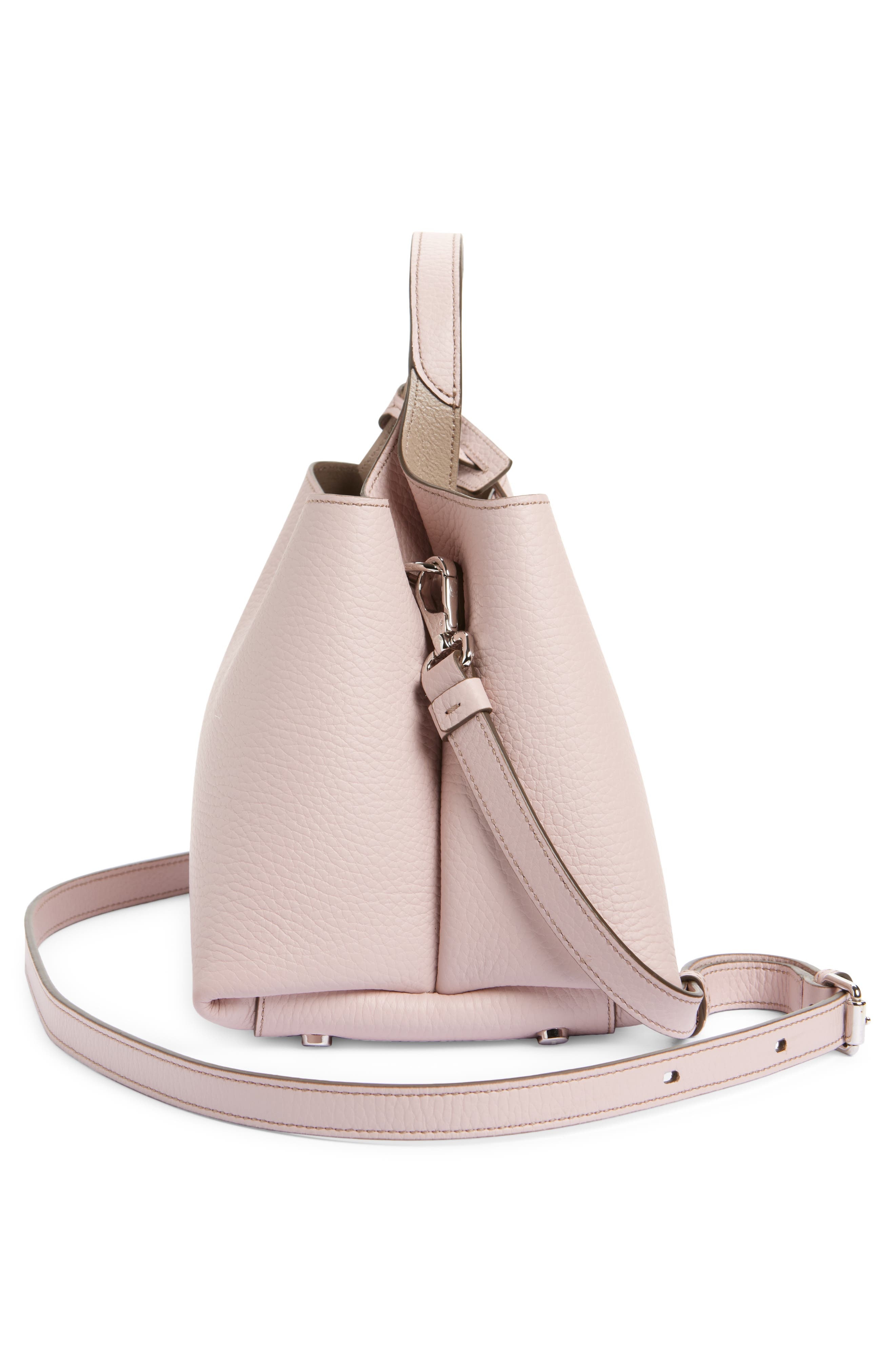 Tod's Micro Leather Top Handle Bag in Shadow Grey/Polvere at Nordstrom - 5