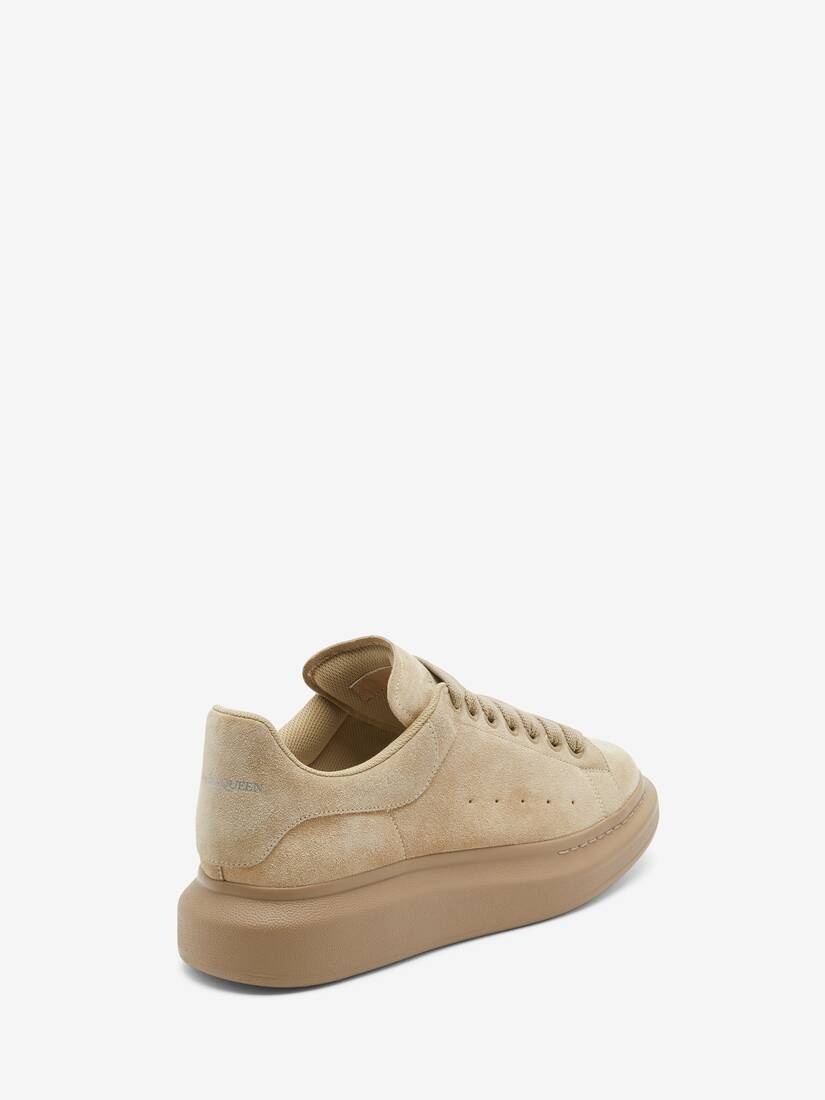 Alexander McQueen Men's Oversized Sneaker in Beige | REVERSIBLE