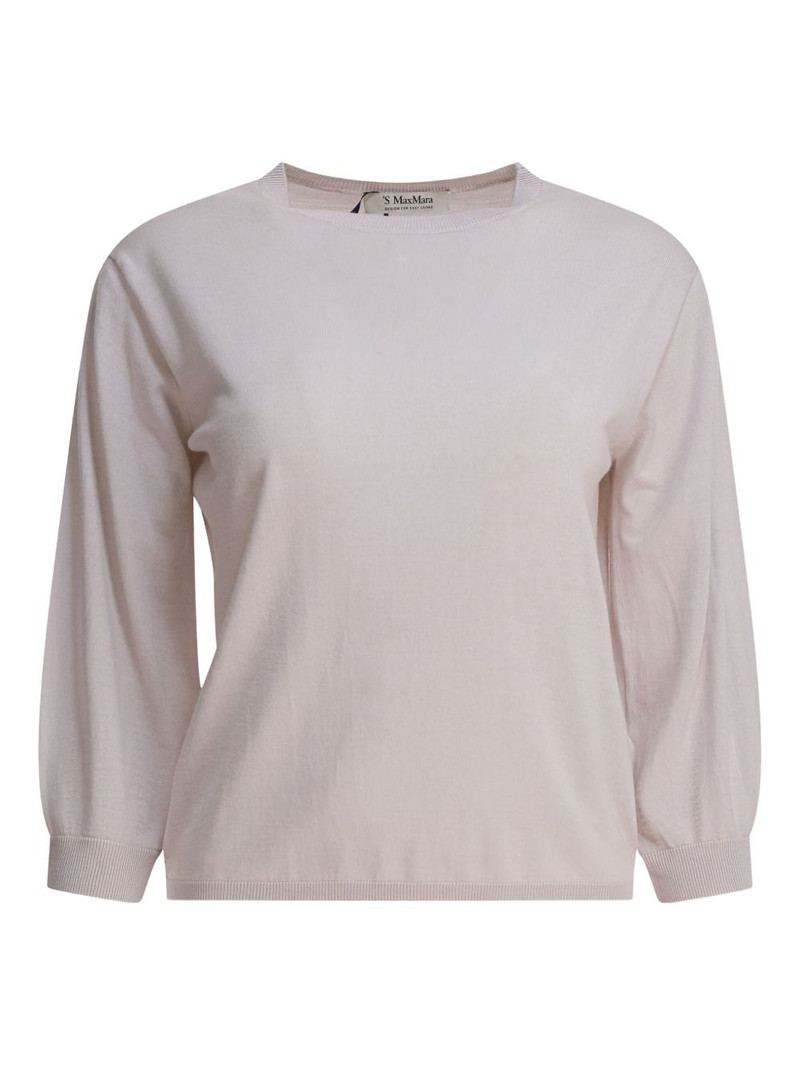 round-neck wool sweater 1