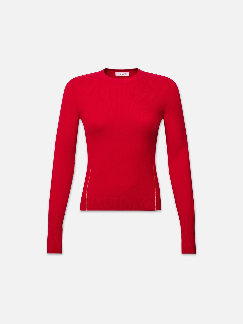 Lunar New Year Cashmere Crew in Red - 1